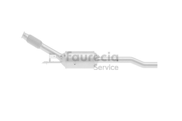 FS15987F Abgasrohr Faurecia 16 071 870 80 CITROËN