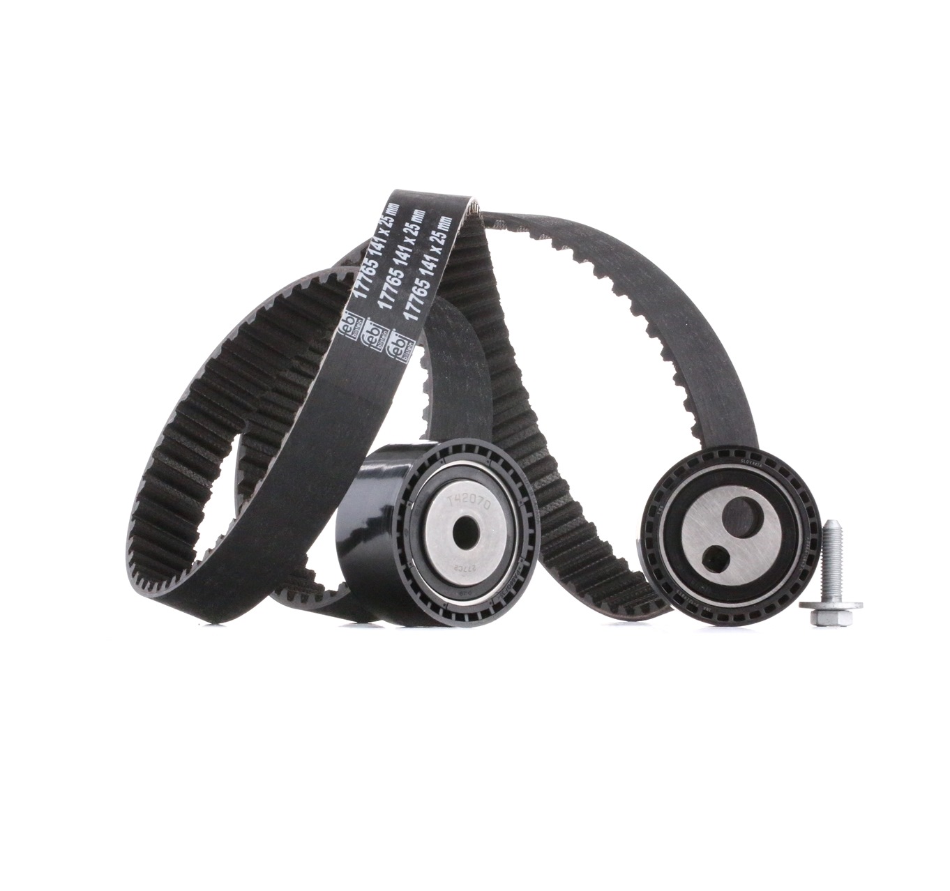 FEBI BILSTEIN 180636 Guarnizione Carter Distribuzione, Spessore 3mm, Gomma ACM, Compatibile Con Peugeot 208, 308, Citroën C3