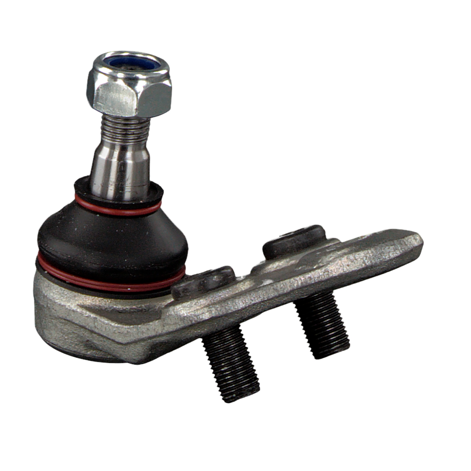 23244 FEBI BILSTEIN Vooras links, Onder, Met tussenringen, Met schroeven, 15,7mm, voor driehoeksdraagarm Conusafmeting: 15,7mm Fuseekogel 23244