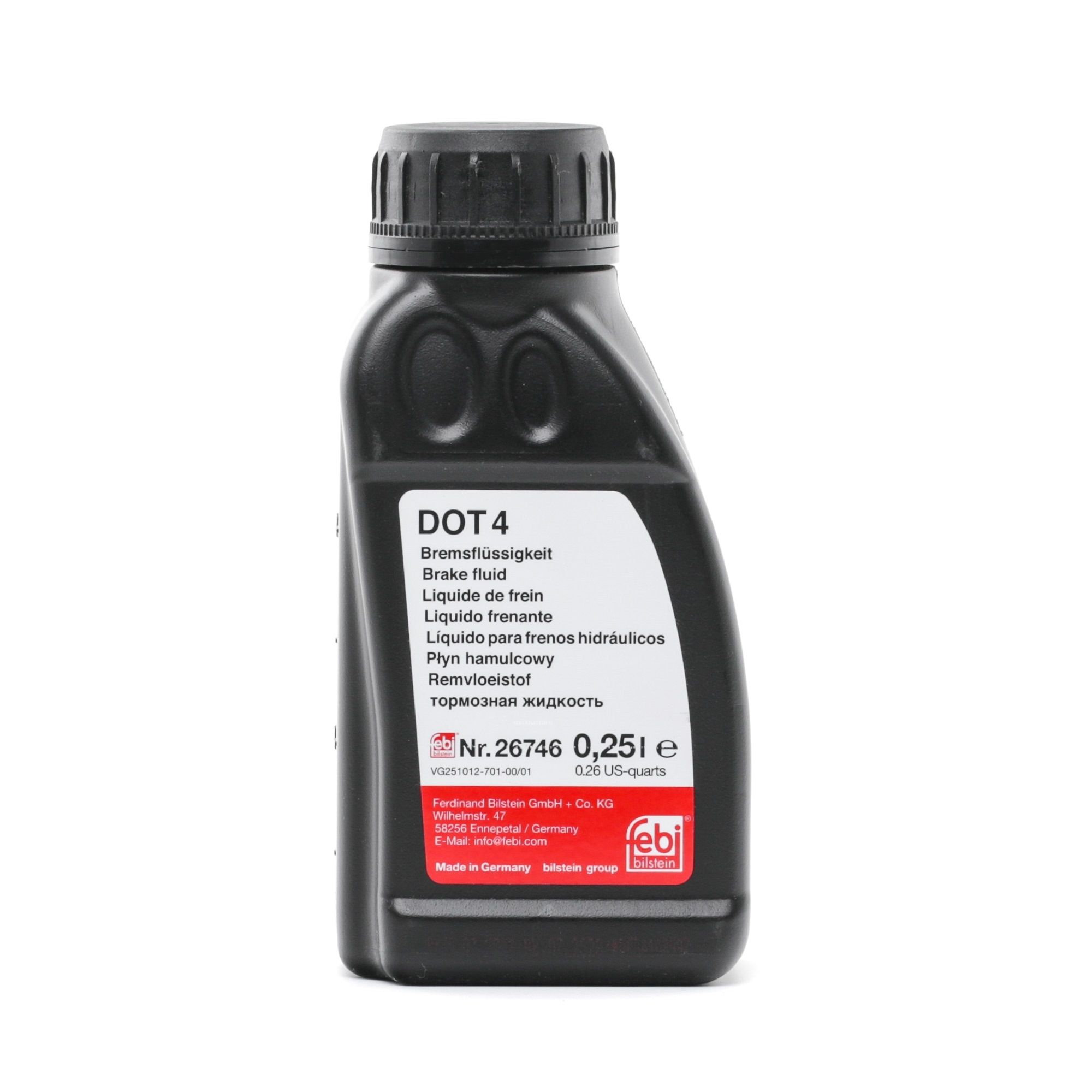 Porsche BOXSTER 2017 Oils and fluids FEBI BILSTEIN 26746: 0,25l, Contents: 250ml