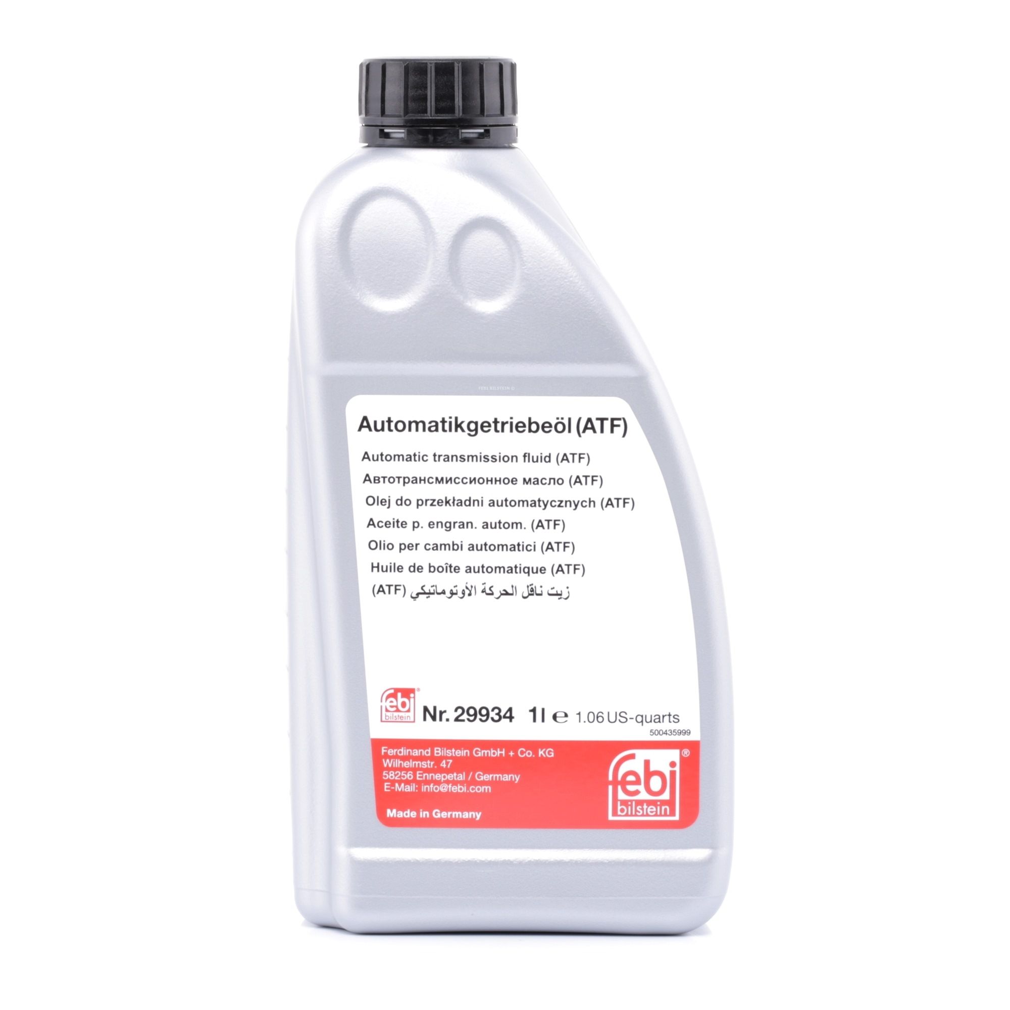 Oils and fluids Automatic Transmission Oil 29934