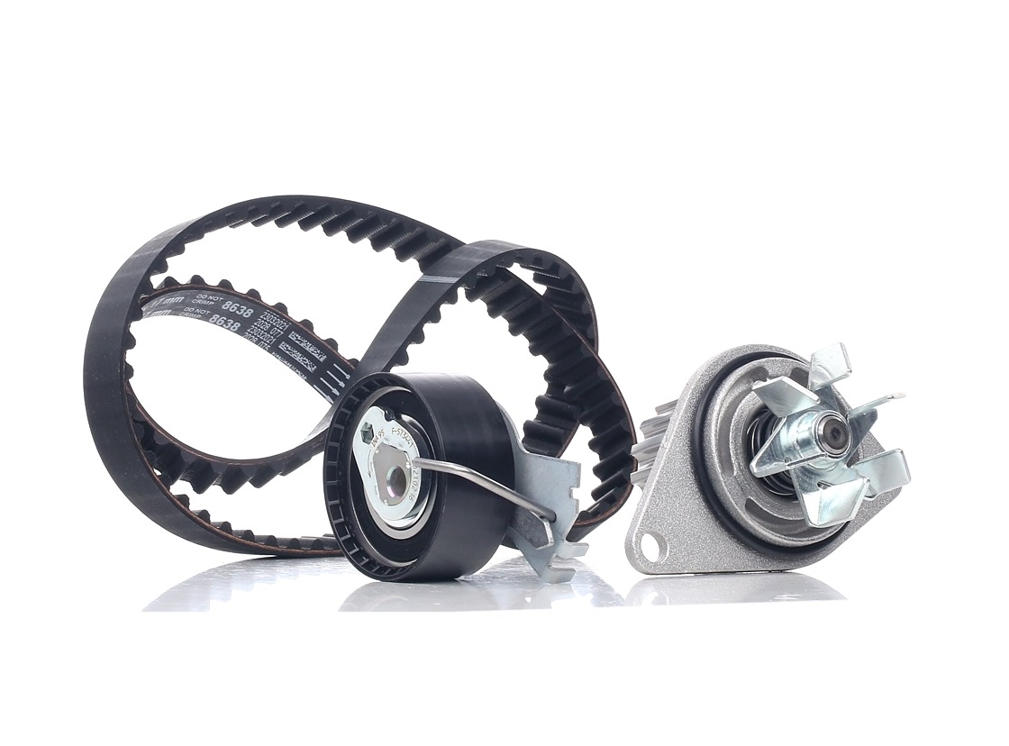 Peugeot BIPPER Belt and chain drive parts - Water pump and timing belt kit FEBI BILSTEIN 32725
