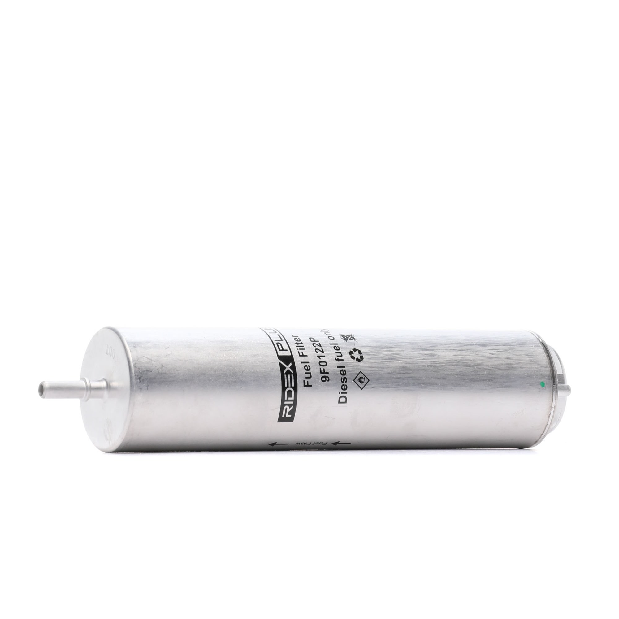 RIDEX PLUS 9F0122P Fuel filter In-Line Filter, 14mm, 8mm