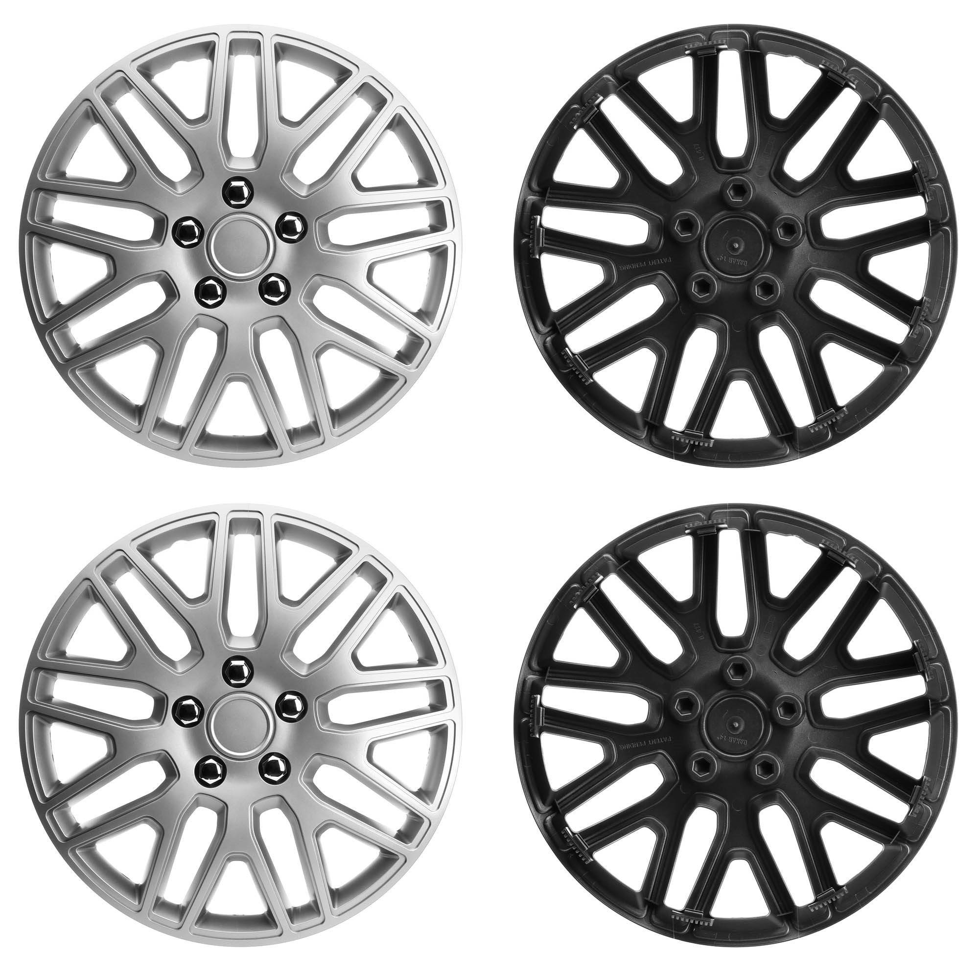 RIDEX PLUS 14 Pouces argent Enjoliveurs 100009A0014P acheter en ligne