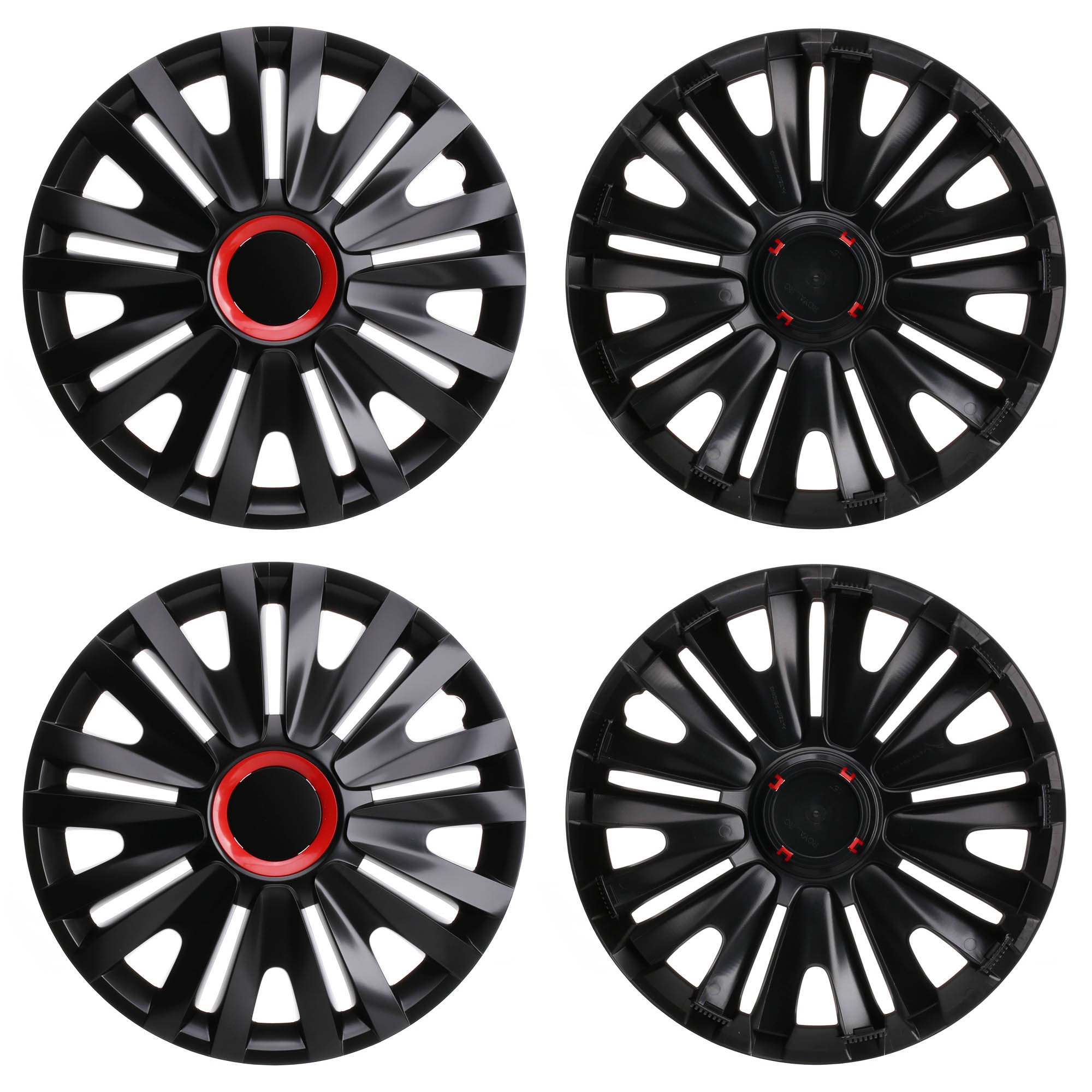 RIDEX PLUS 15 Inch black, red Wheel trims 100009A0025P buy