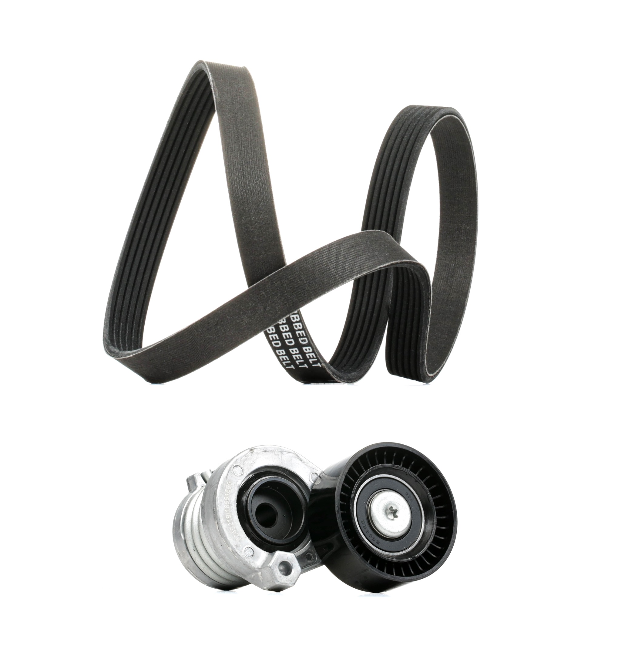 BMW X3 Ribbed belt 18961660 RIDEX PLUS 542R0108P online buy