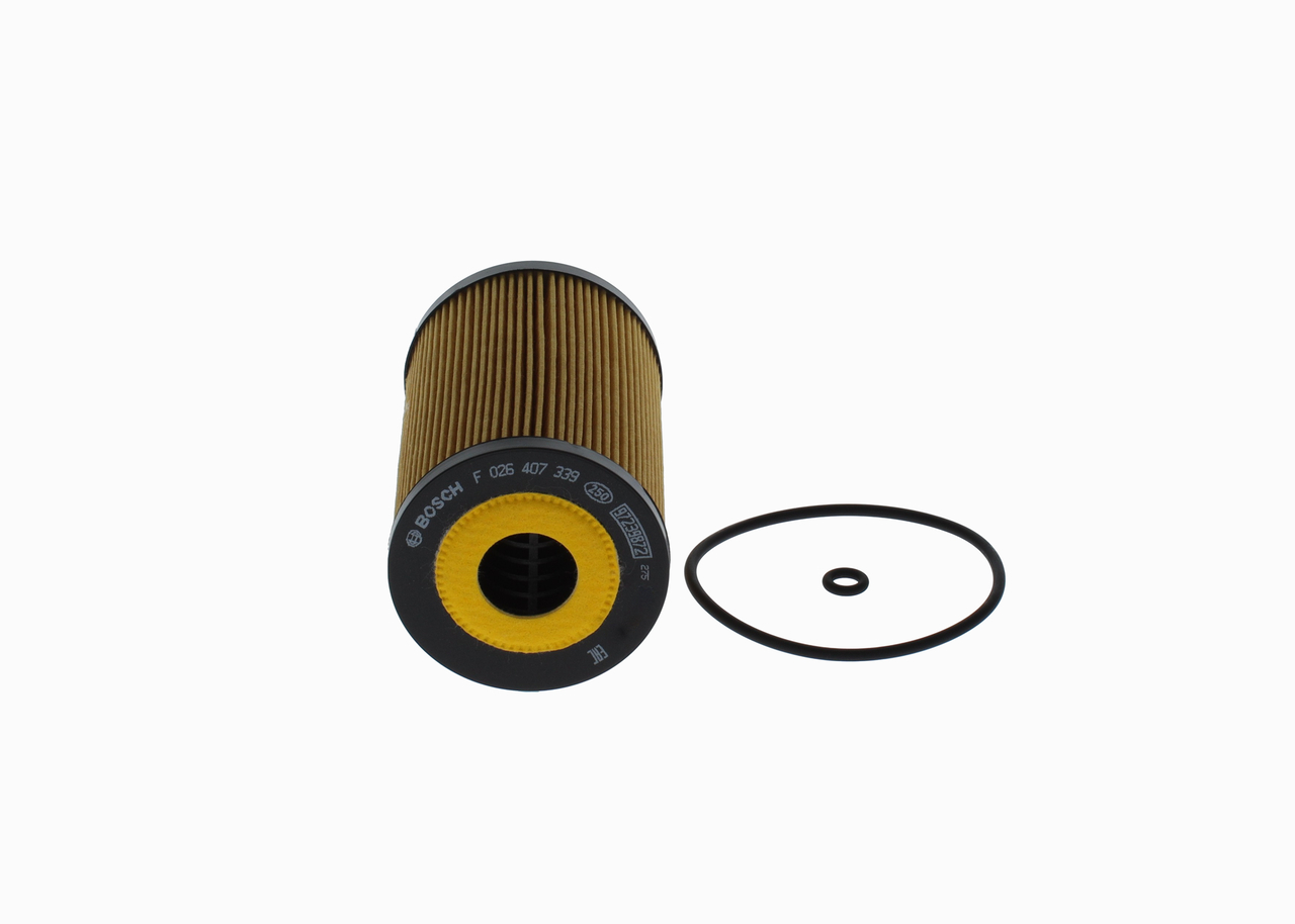 P 7339 BOSCH with seal, Filter Insert Inner Diameter 2: 29mm, Ø: 83mm, Height: 129mm Oil filters F 026 407 339 buy