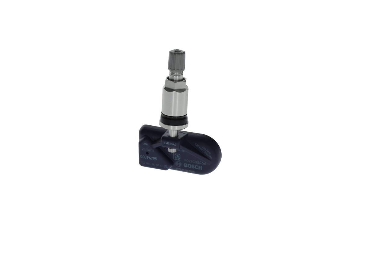Volkswagen TOUAREG Sensors, relays, control units parts - Tyre pressure sensor (TPMS) QF 0466 BOSCH F 026 C00 466