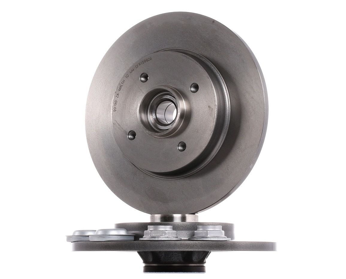 SNR 268x12mm, 4, solid Ø: 268mm, Num. of holes: 4, Brake Disc Thickness: 12mm Brake rotor KF159.62U buy