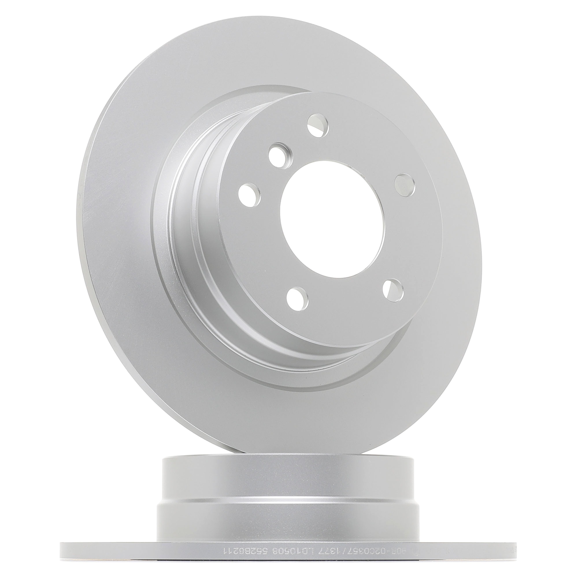 RIDEX PLUS 82B0367P Disque de frein Essieu arrière, 296x10,5mm, 5/6x120, Plein, Fonte grise