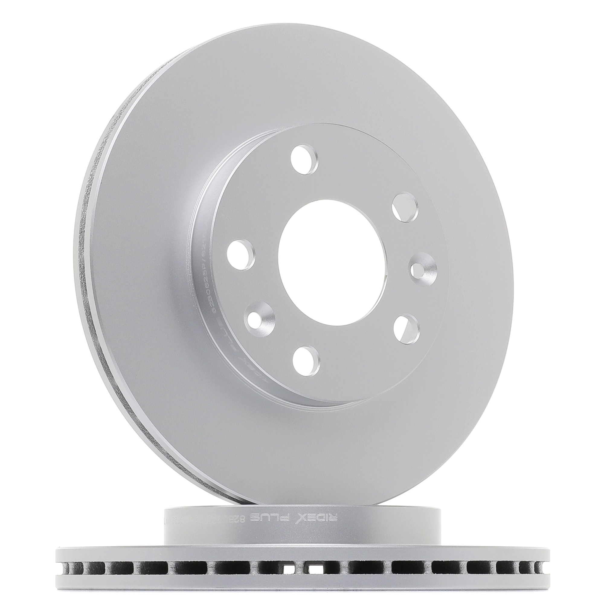 RIDEX PLUS 82B0625P Brake disc Front Axle, 269x22,4mm, 5/7x114,3, Vented, Grey Cast Iron