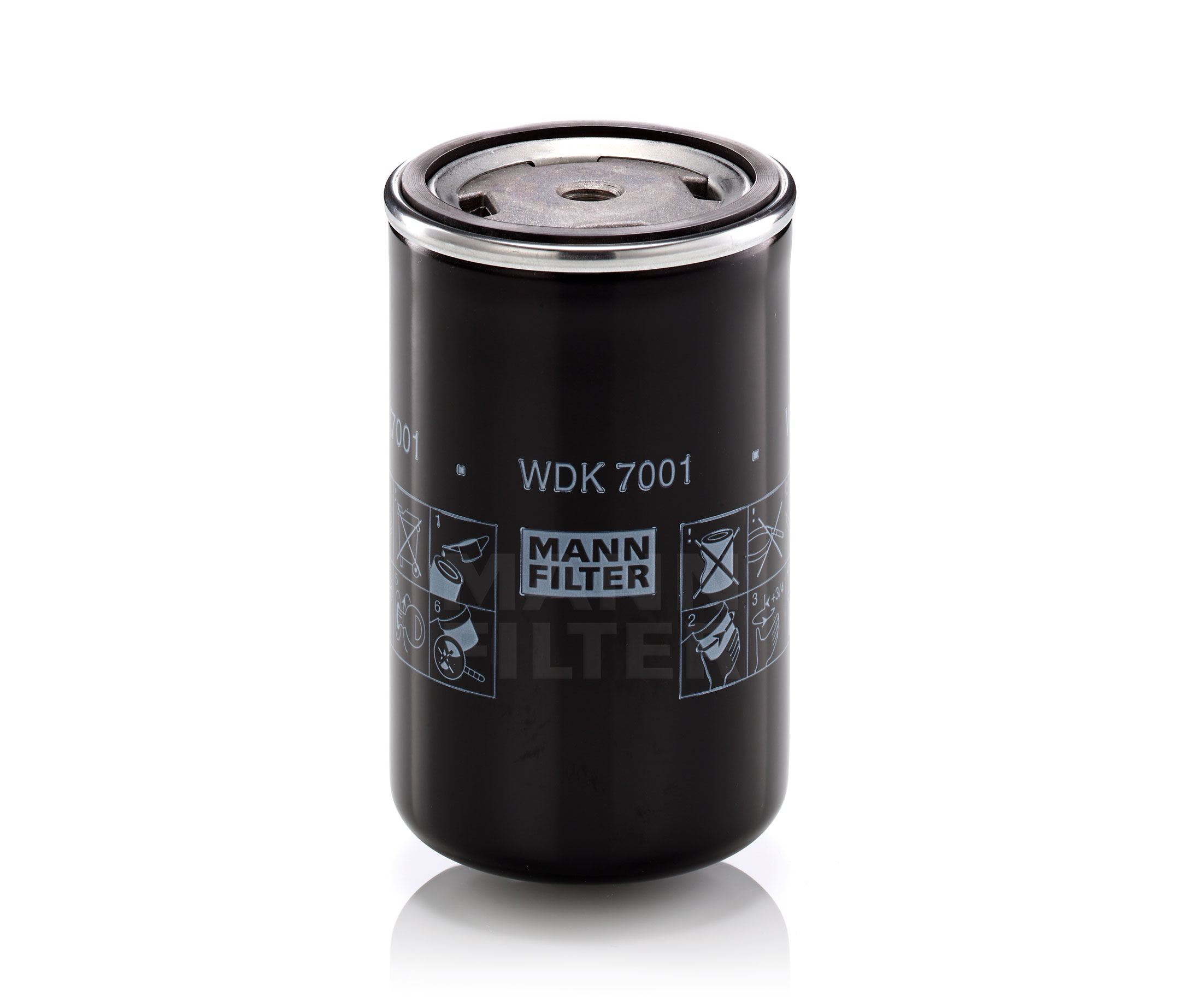 MANN-FILTER Palivový filter WDK 7001 – nakupujte s zľavou