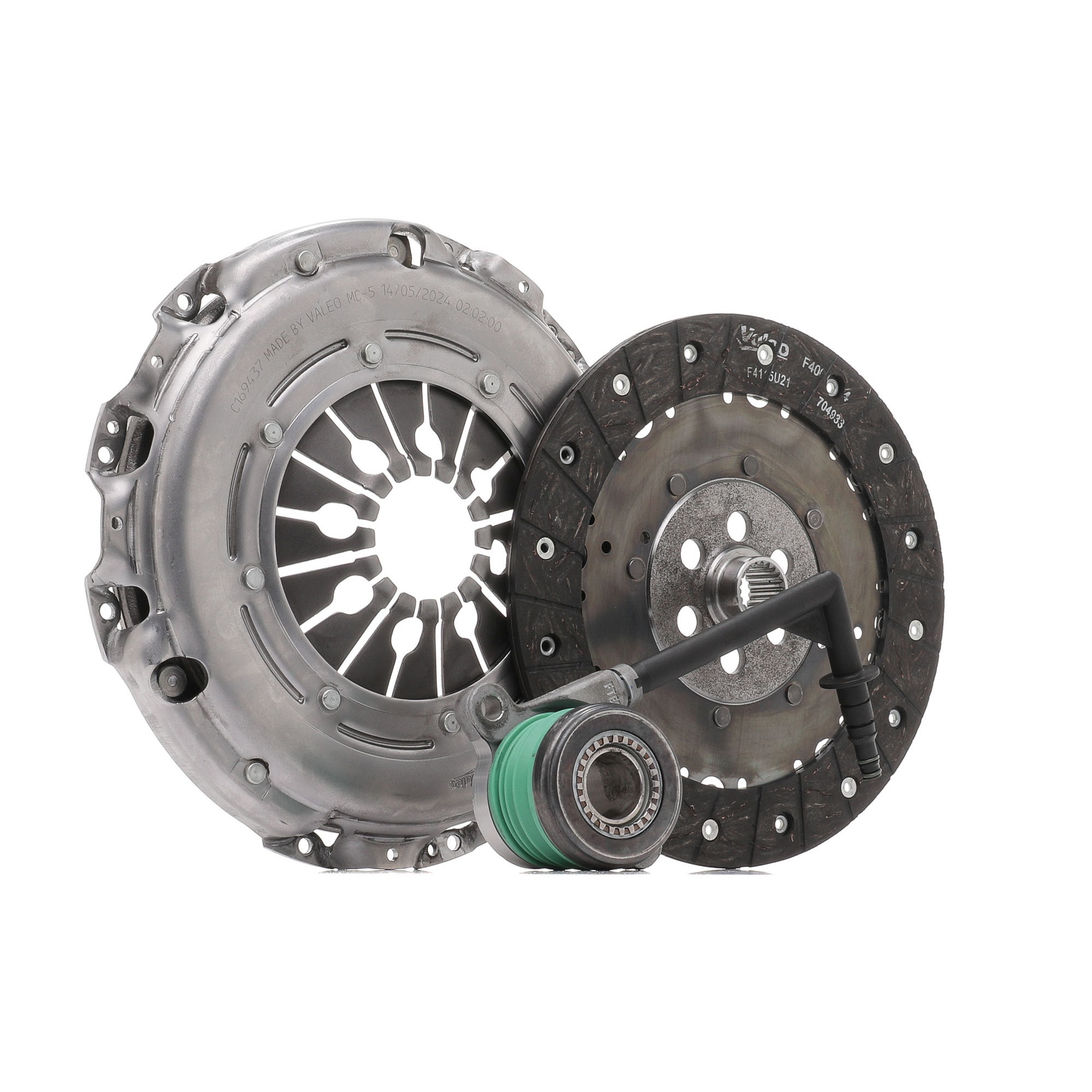 VALEO 834532 Kit de embrague con desembrague central, 240mm