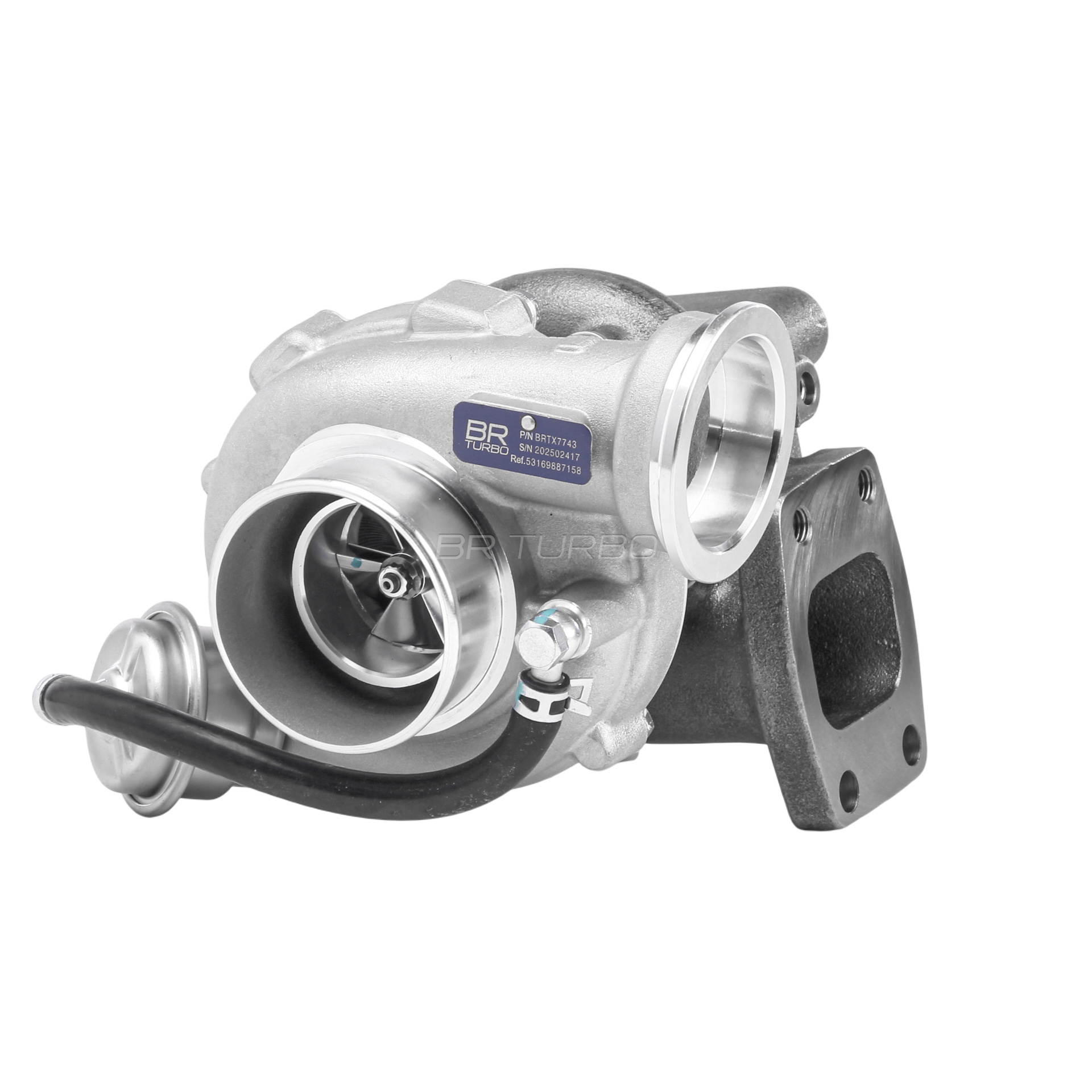 BRTO401216 BR Turbo BRTX7743 Turbocompressor sobrealimentação Mercedes Vario Van 813 DA, 814 DA 4x4 136 cv Diesel 2008 preço