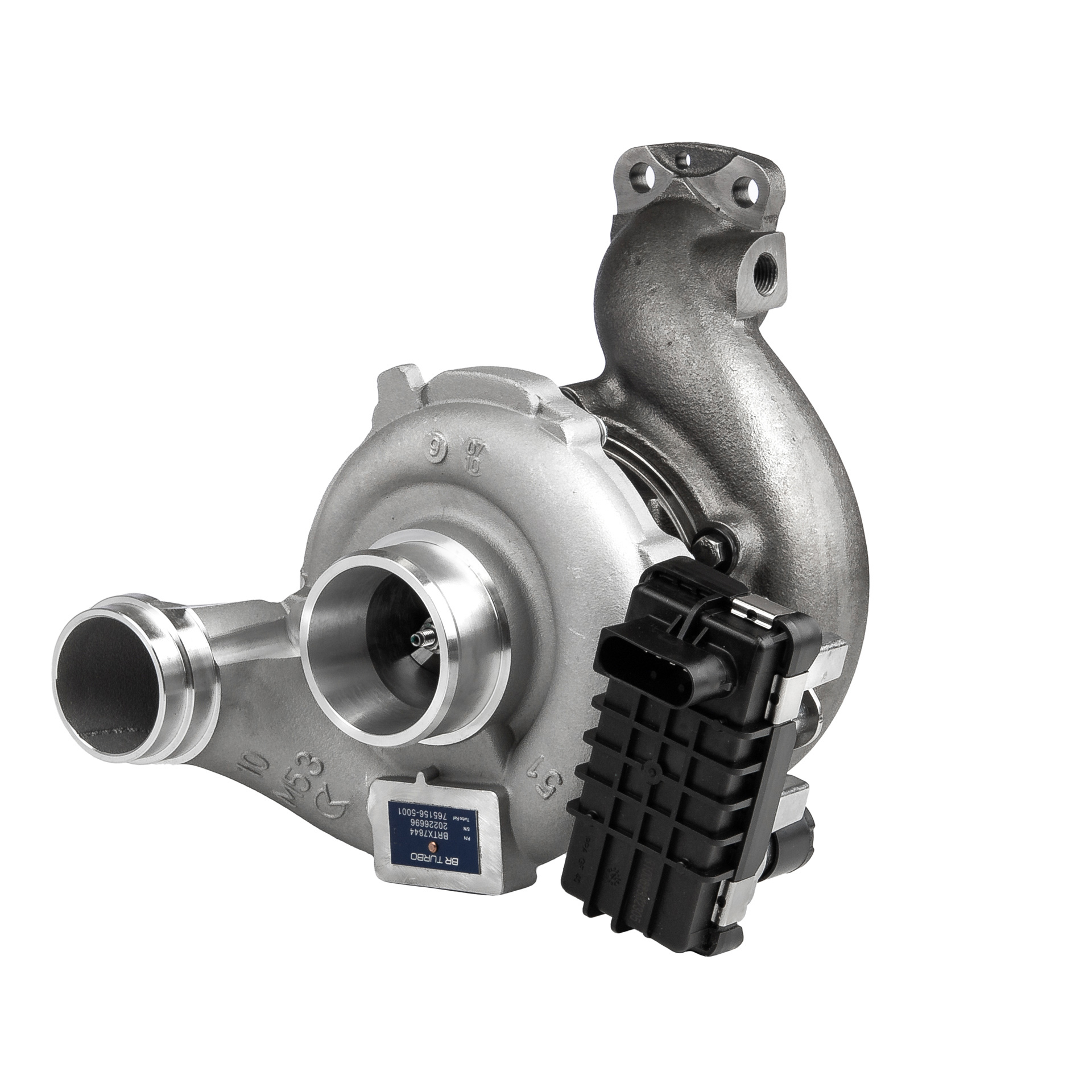 BR Turbo BRTX7844 Turboahdin Pakokaasuahdin, sis. tiivistesarjan