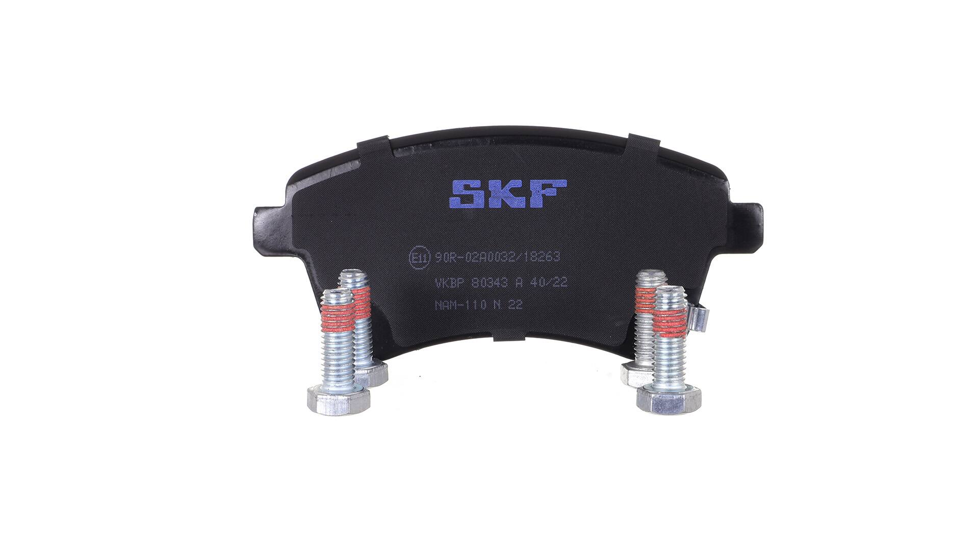 VKBP 80343 A Τακάκια φρένων SKF KIA VENGA