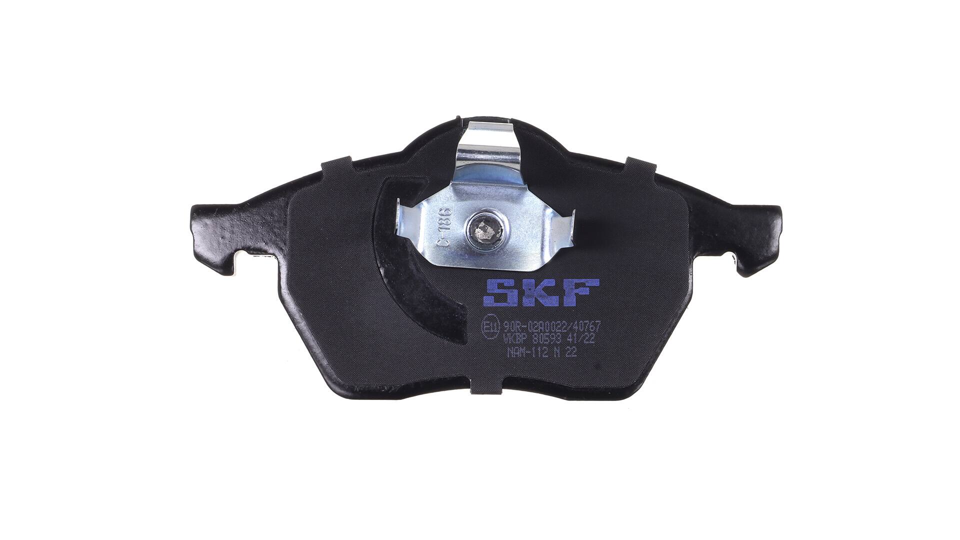 21829 VKBP80593 Brake pad set SKF 90544439 FIAT