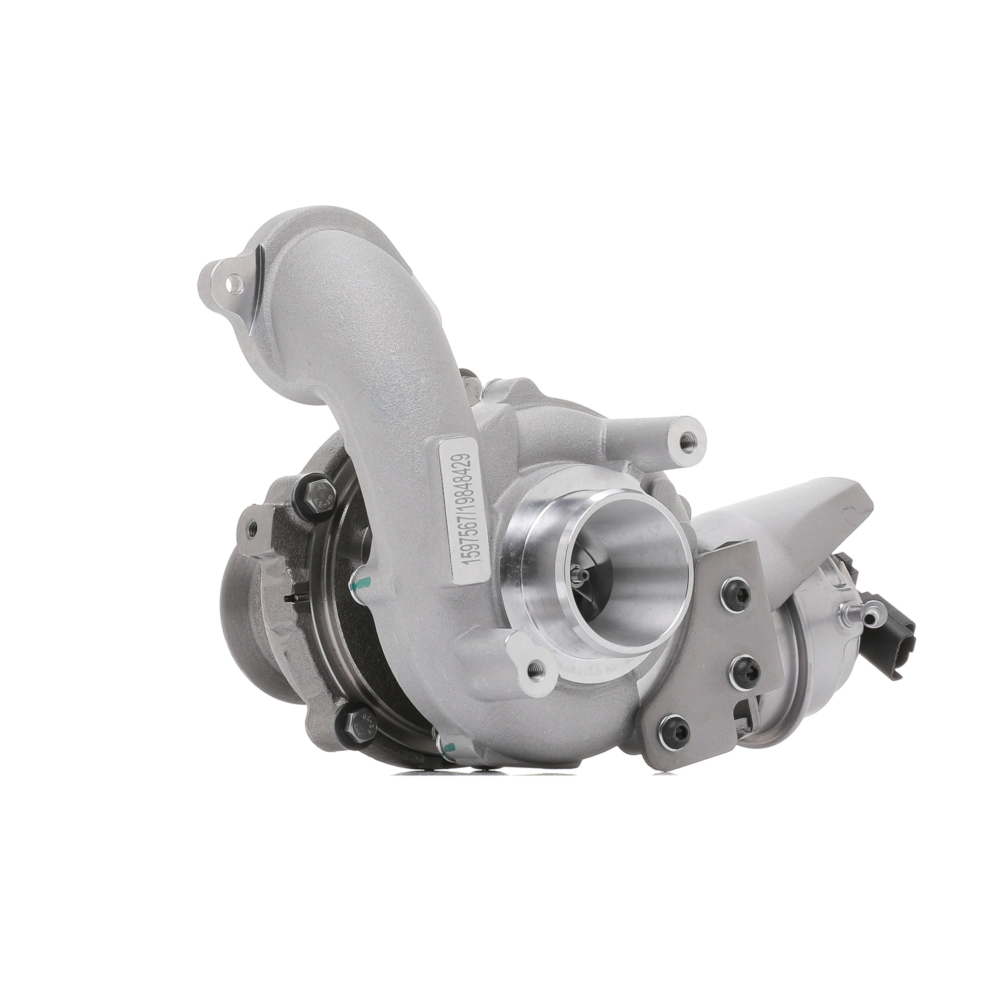 RIDEX 2234C11641 Turbolader Abgasturbolader, mit linearem Positionssensor (LPS), ölgekühlt, pneumatisch, mit Dichtungen