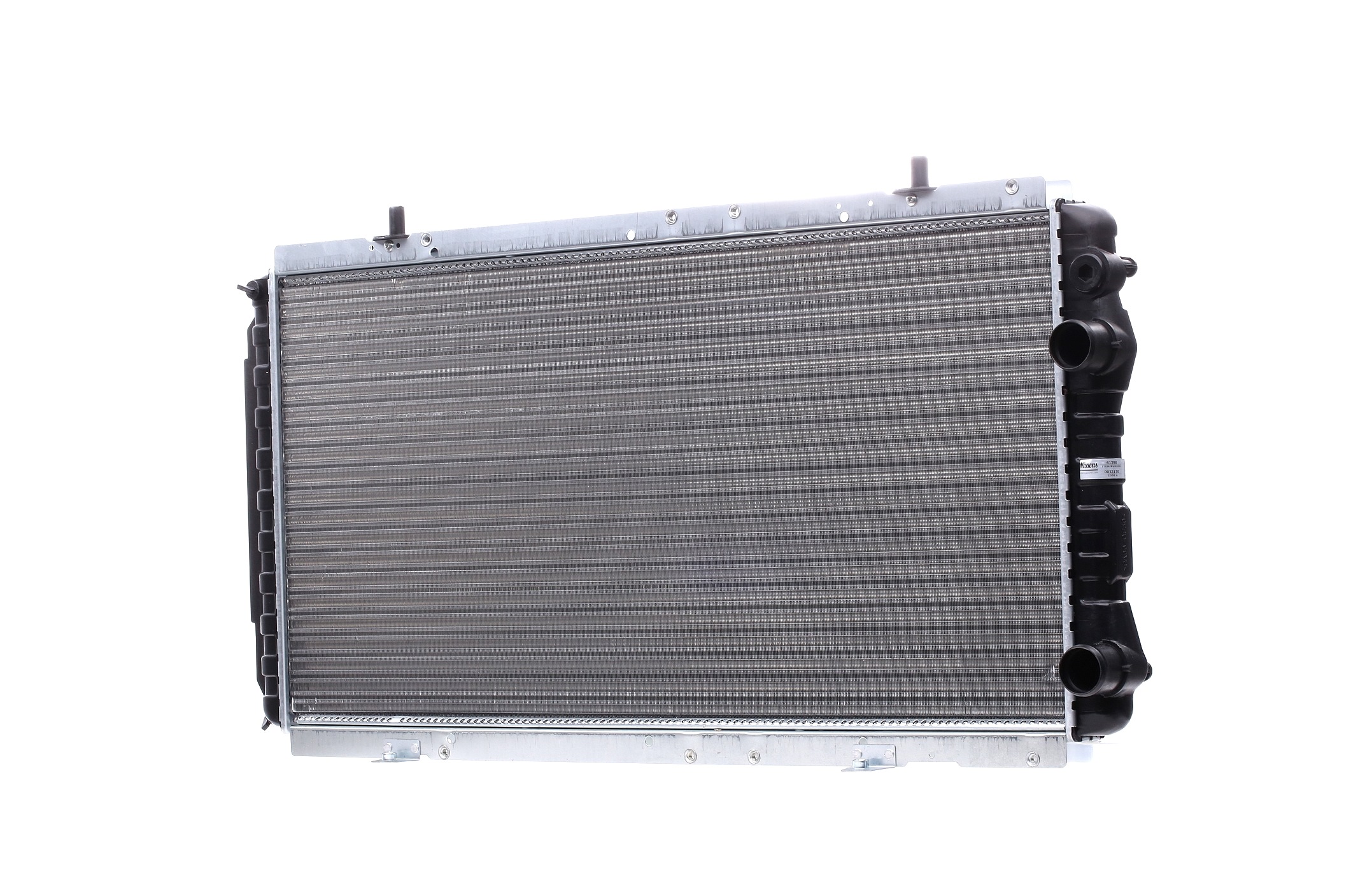 Engine radiator NISSENS Aluminium, 790 x 398 x 34 mm, with frame, Mechanically jointed cooling fins - 61390