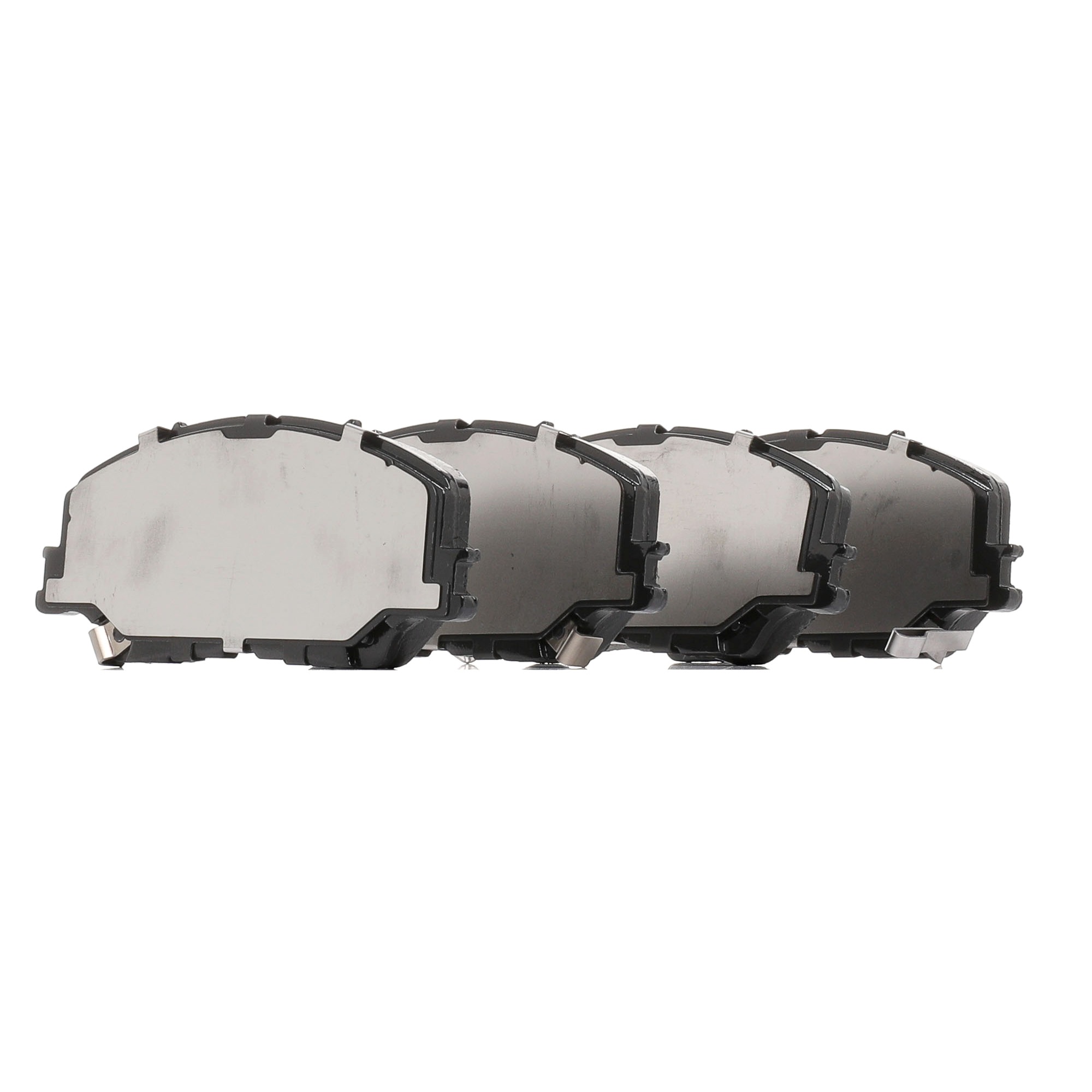 TEXTAR 2653401 Brake pad set with acoustic wear warning