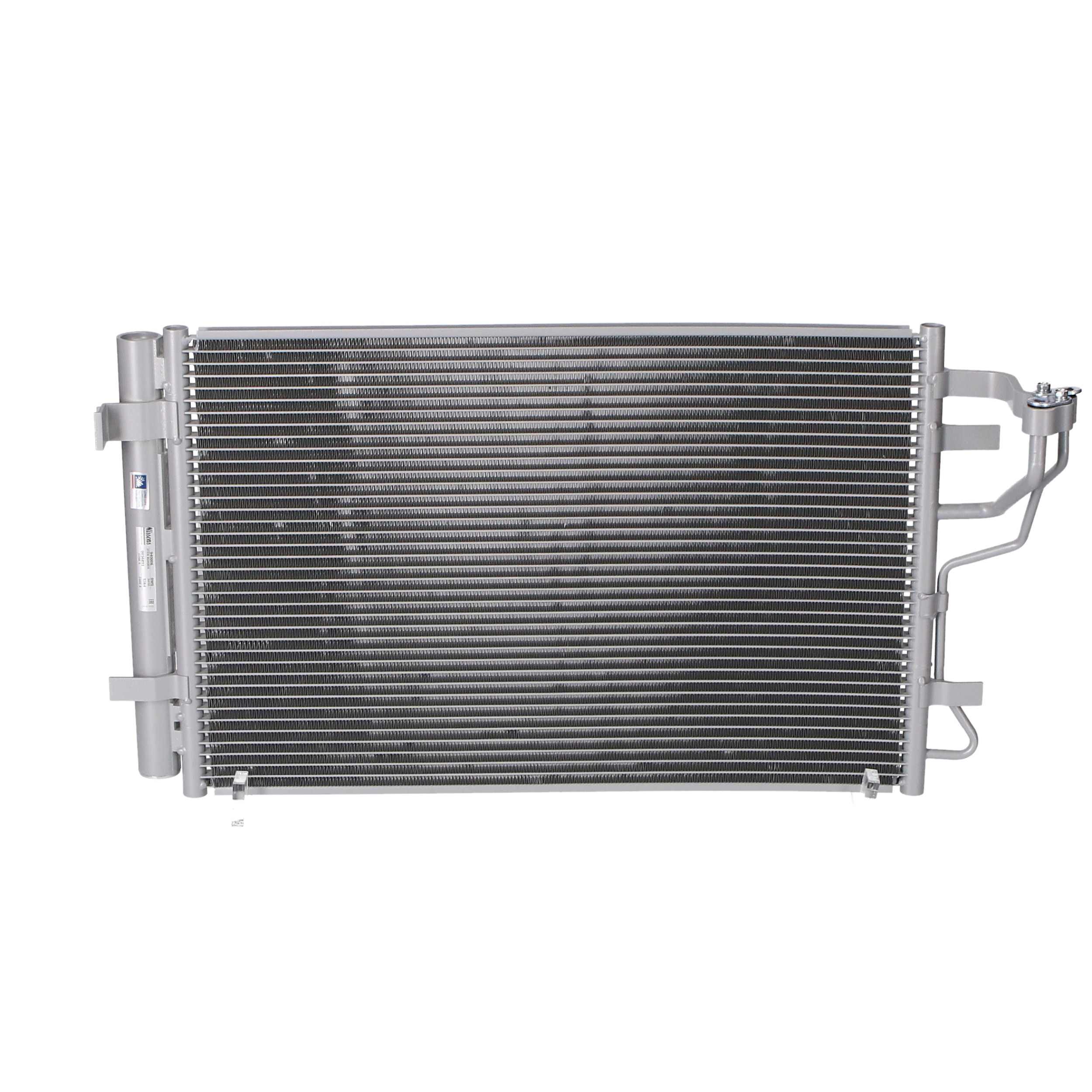 NISSENS 940006 Klimakondensator mit Stickstofffüllung, mit Trockner, 14,2mm, 9,4mm, Aluminium, 605mm, R134a, R1234yf