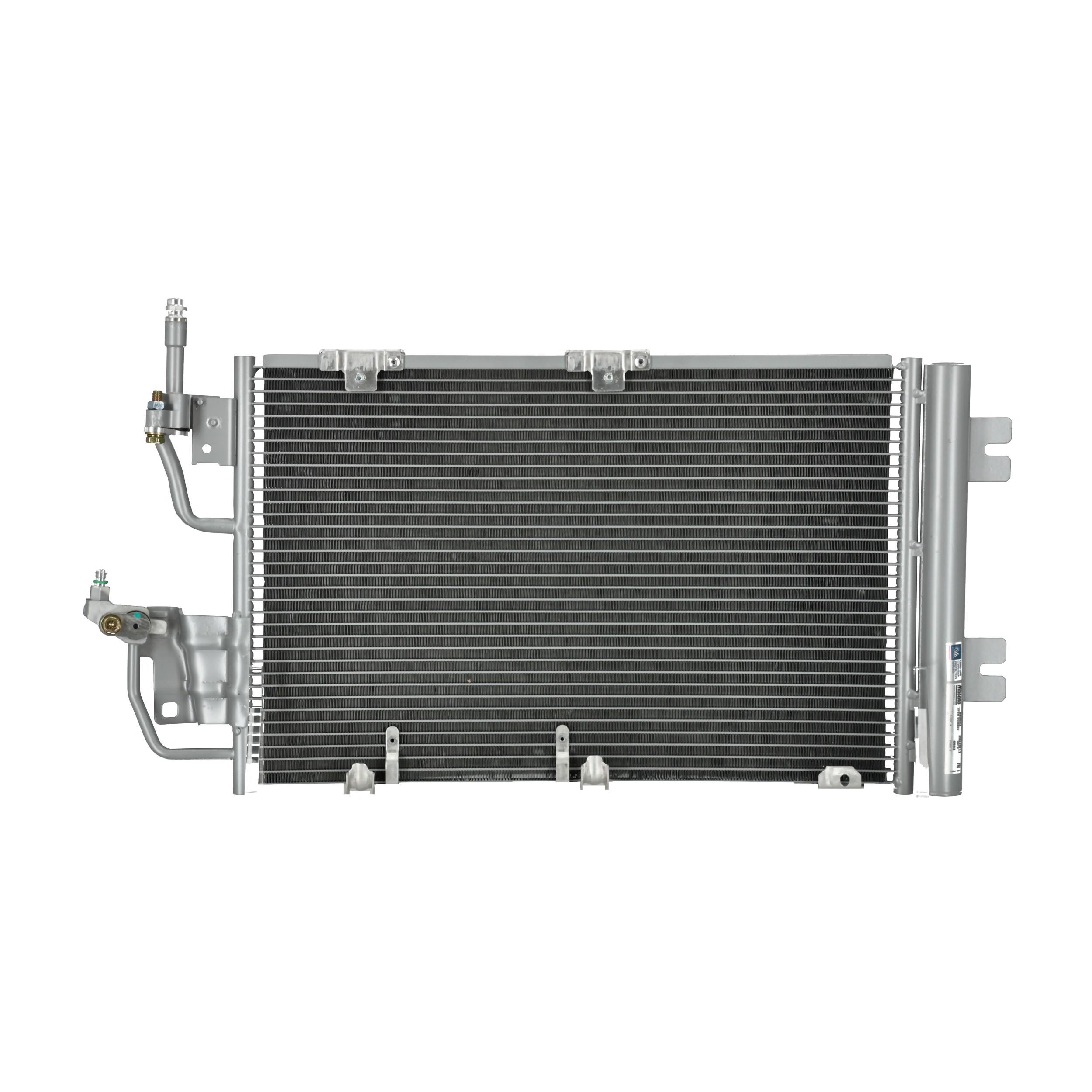 NISSENS 940052 Condensor voor airco met stikstofvulling, Met droger, 11,8mm, 11,8mm, Aluminium, 497mm, R1234yf