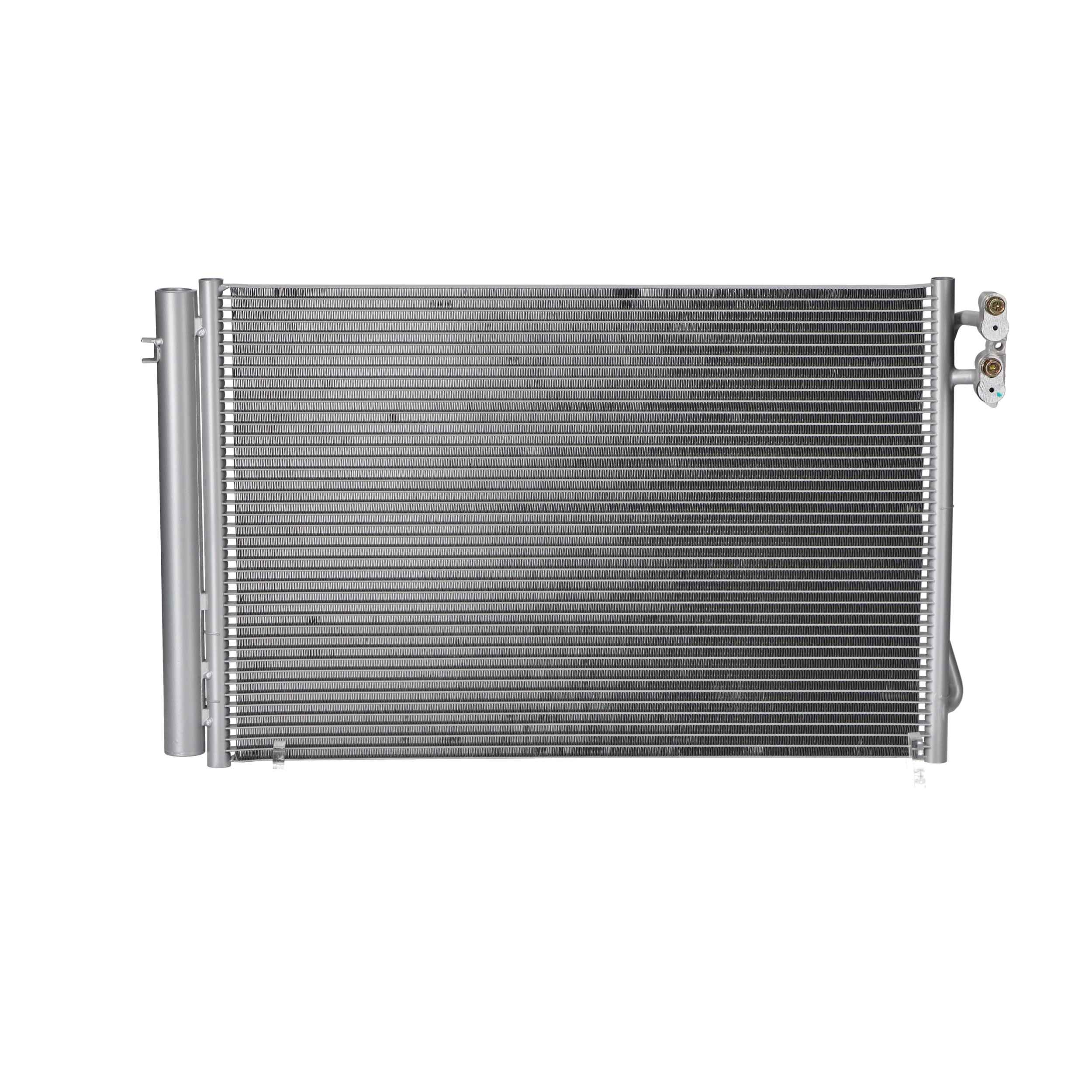 NISSENS 94872 Air conditioning condenser with nitrogen filling, with dryer, 15,4mm, 13,8mm, Aluminium, 582mm, R134a, R1234yf