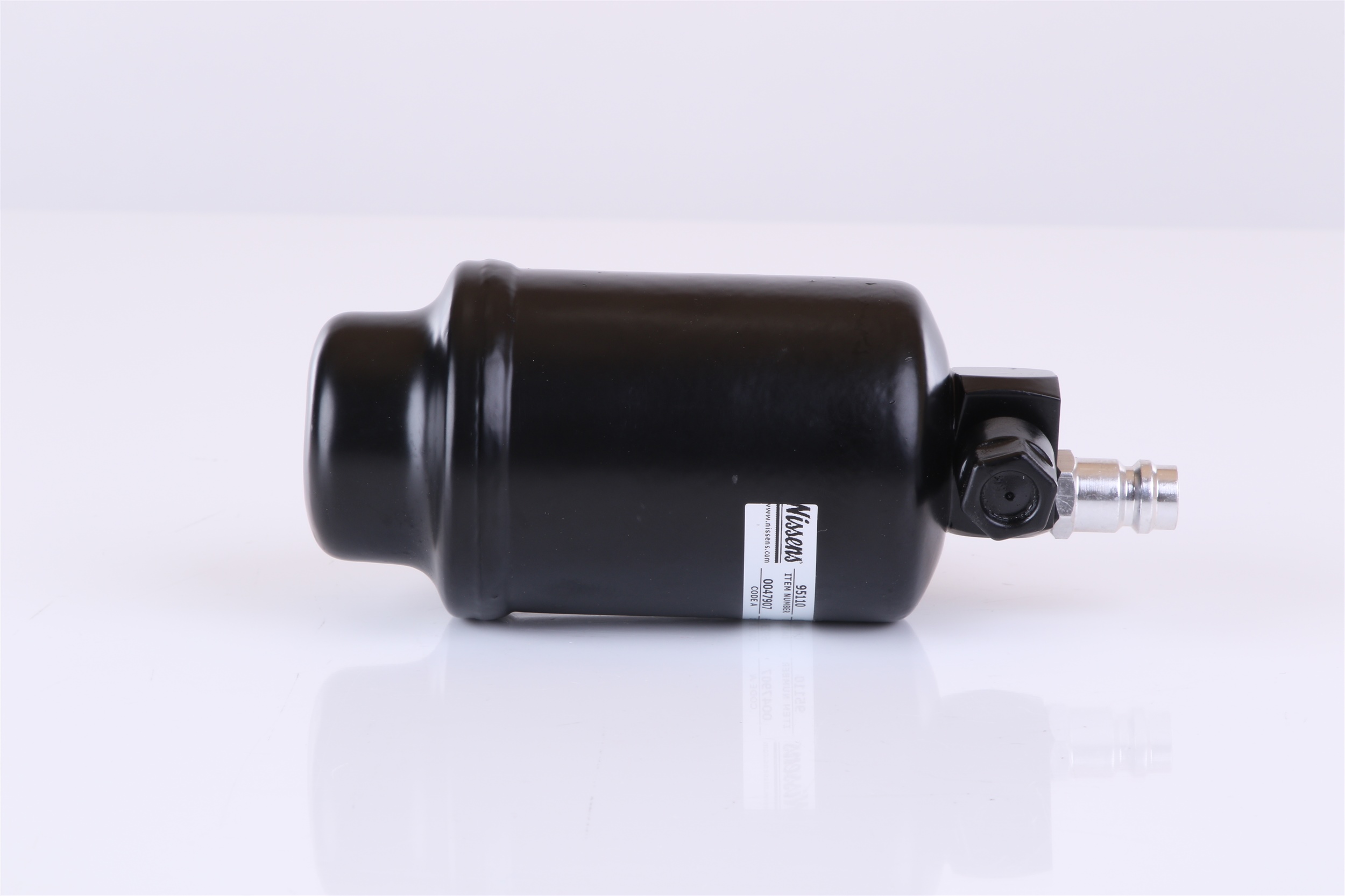 NISSENS 95110 AC receiver drier R134a, Steel