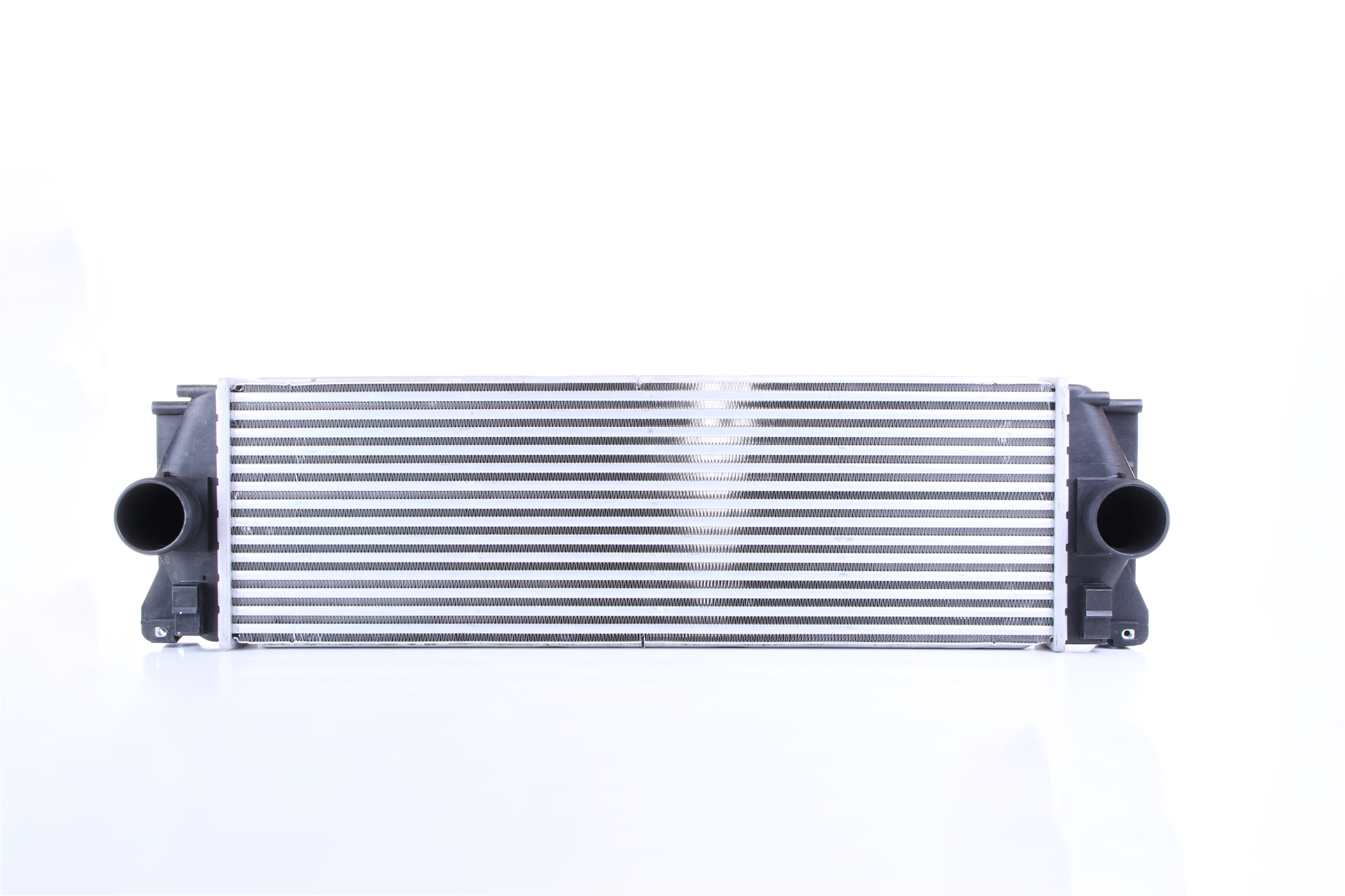 NISSENS 96628 Intercooler sin acople rápido, Conexión izquierda, recta, Conexión derecha, recta