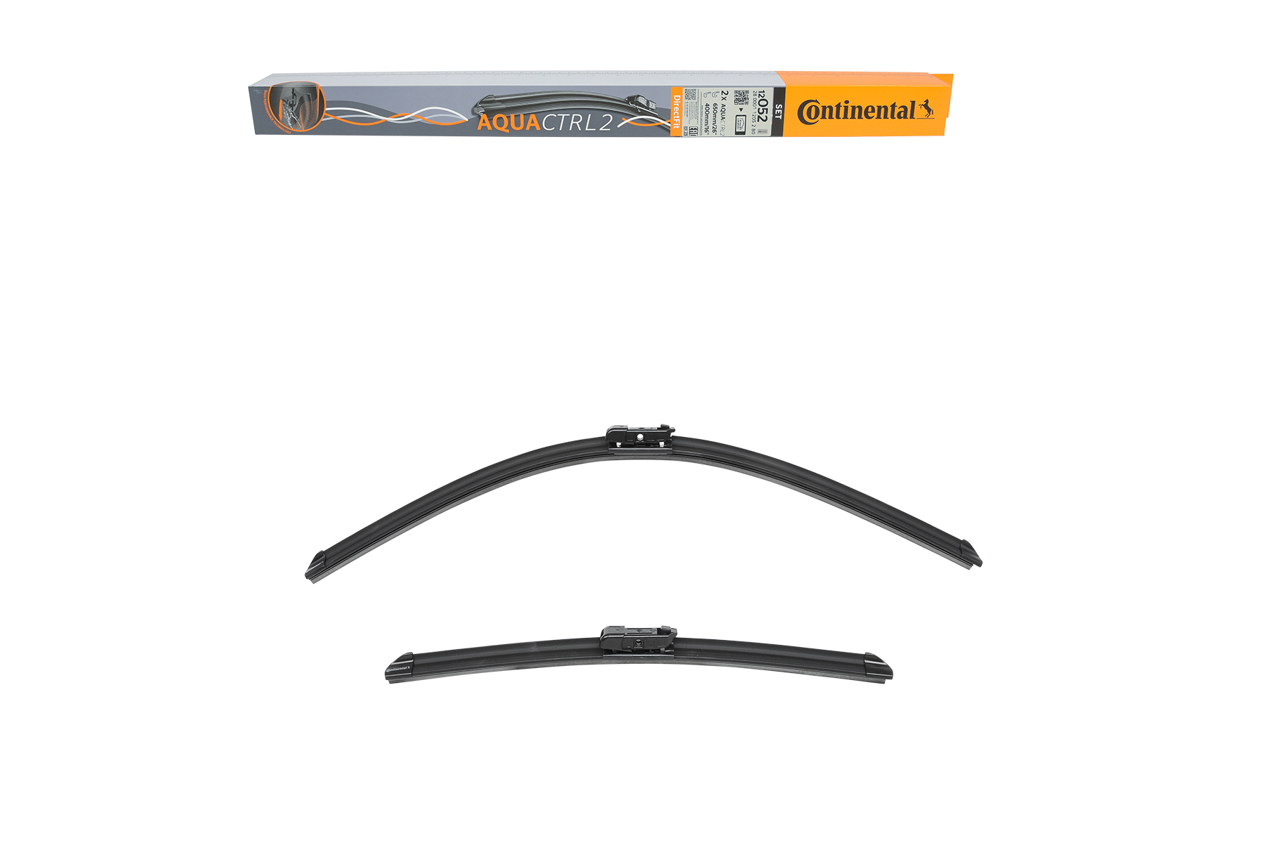 2800011205280 Continental Windscreen wipers FORD 650, 400 mm Front, Flat wiper blade, with spoiler, 26/16 Inch