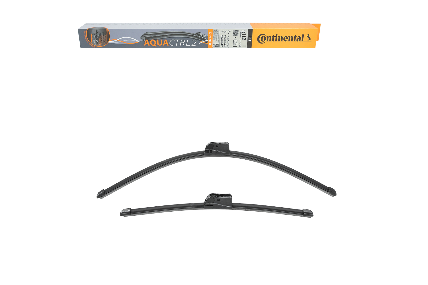 2800011211280 Continental Windscreen wipers SUZUKI 600, 400 mm Front, Flat wiper blade, with spoiler, 24/16 Inch