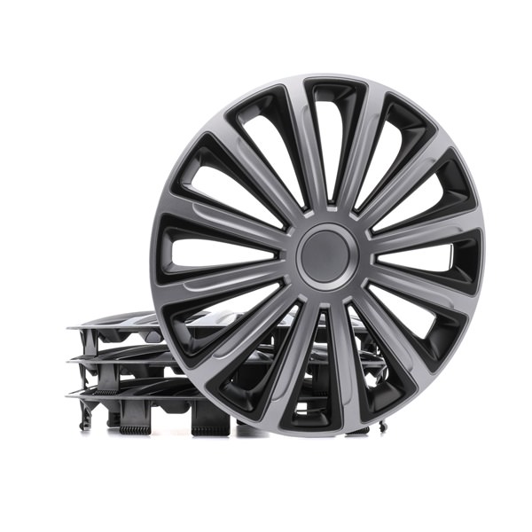 Wheel Trims 15 inch Black AUTODOC