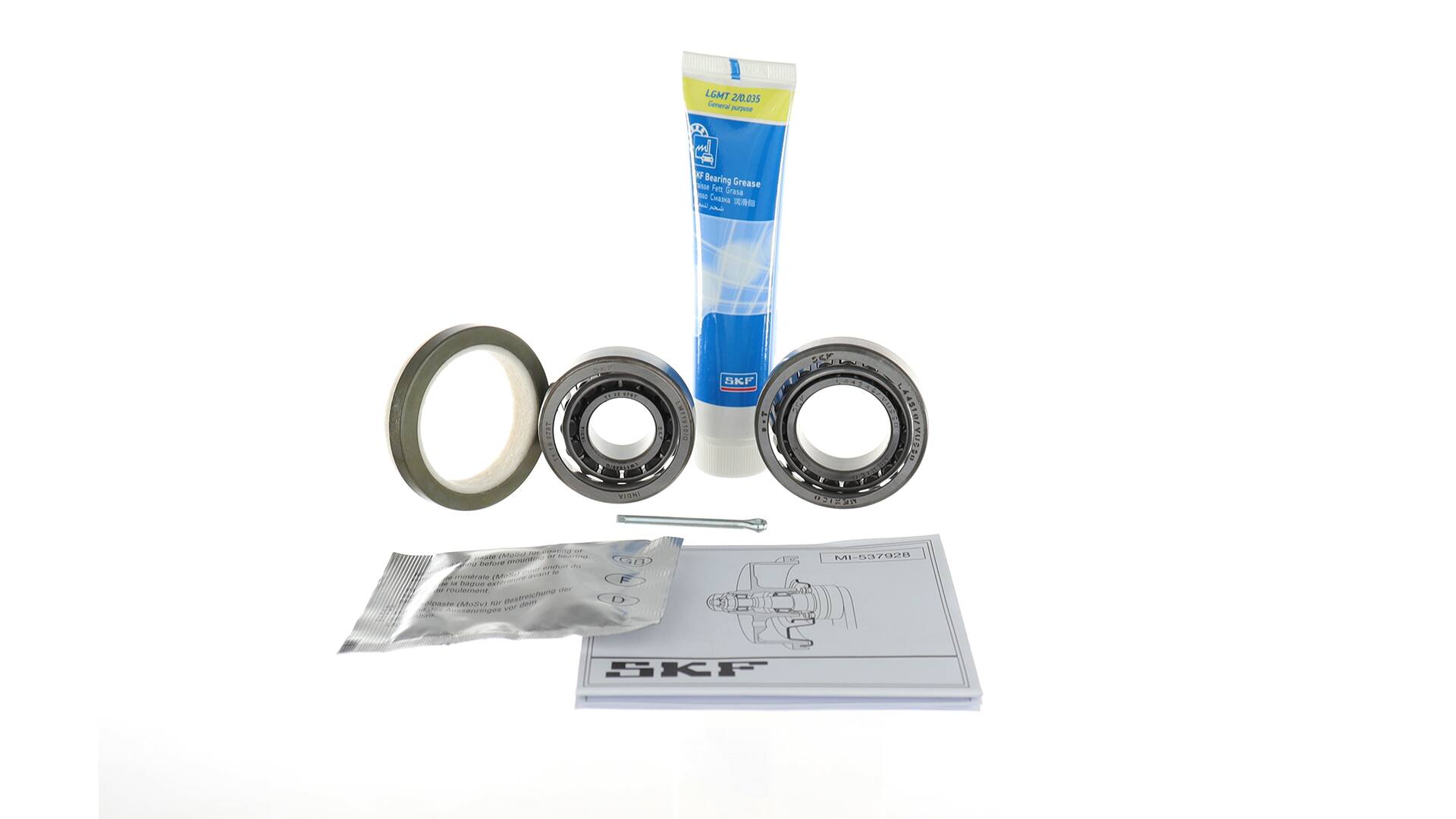 SKF VKBA 9031 CL Wiellagerset Met afdichtring
