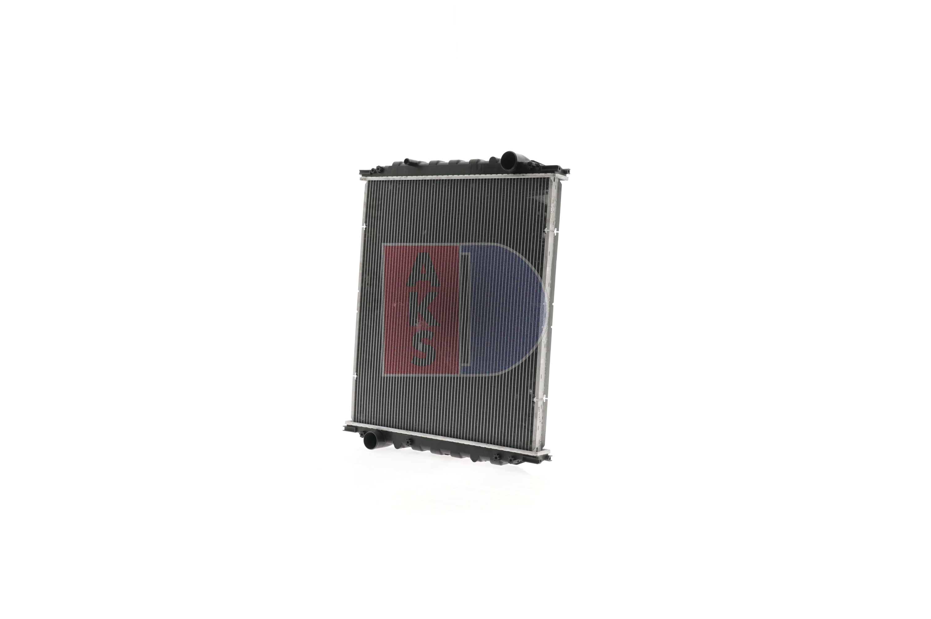 AKS DASIS 460350S Radiateur du moteur Aluminium, 705 x 645 x 53 mm, sans cadre, Grille de radiateur soudée