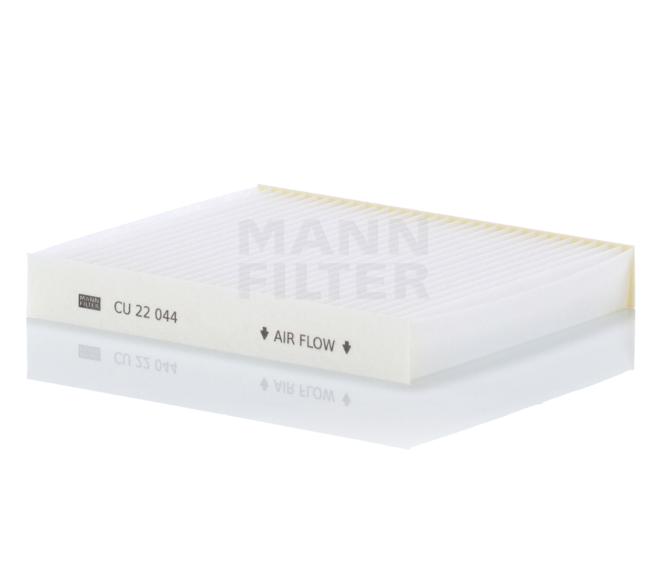 MANN-FILTER CU 22 044 Interieurfilter Stoffilter, 216 mm x 180 mm x 29 mm