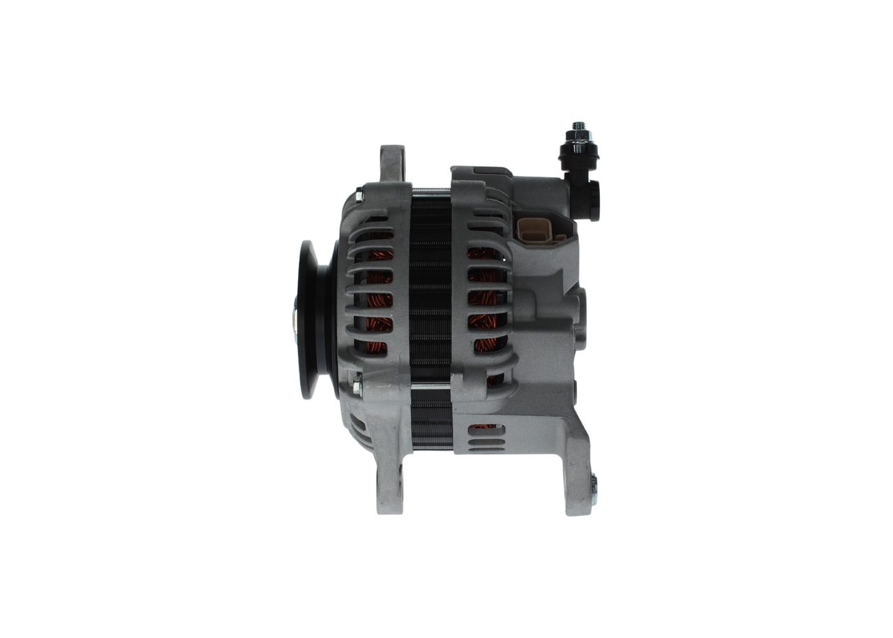 BOSCH Generator 1 986 A01 411 14V, 100A, B+(M8), 7, exkl. Vakuumpumpe, Ø 57 mm