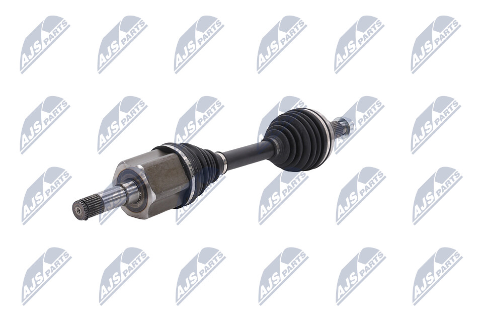 Pirkt NPW-AR-020 NTY Priekšējais tilts pa kreisi, 628mm, Mehāniskā pārnesumkārba Garums: 628mm, Ārējā sazobe riteņa pusē: 30 Piedziņas vārpsta NPW-AR-020 lēti