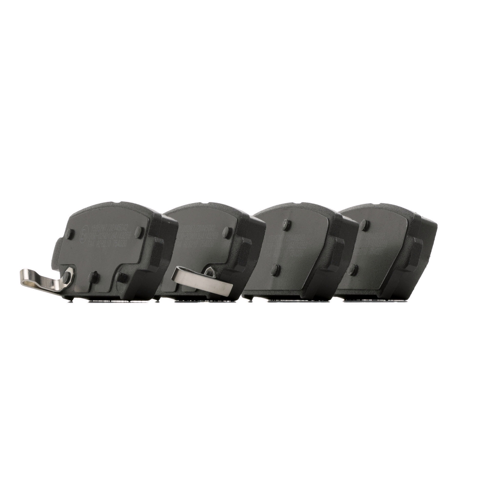 RIDEX 402B2041 Remblokken Met akoestische slijtagewaarschuwing