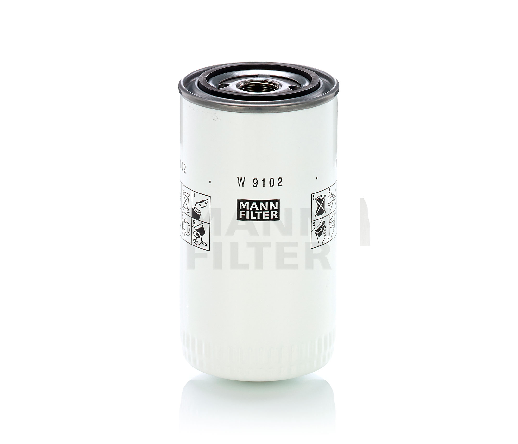 W9102 Filtro olio MANN-FILTER 5802872619 NISSAN
