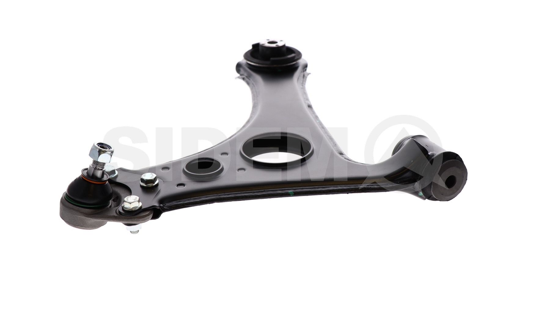 SIDEM 49170 Suspension arm Front Axle Left, Control Arm, Sheet Steel, Cone Size: 13,7 mm, Push Rod