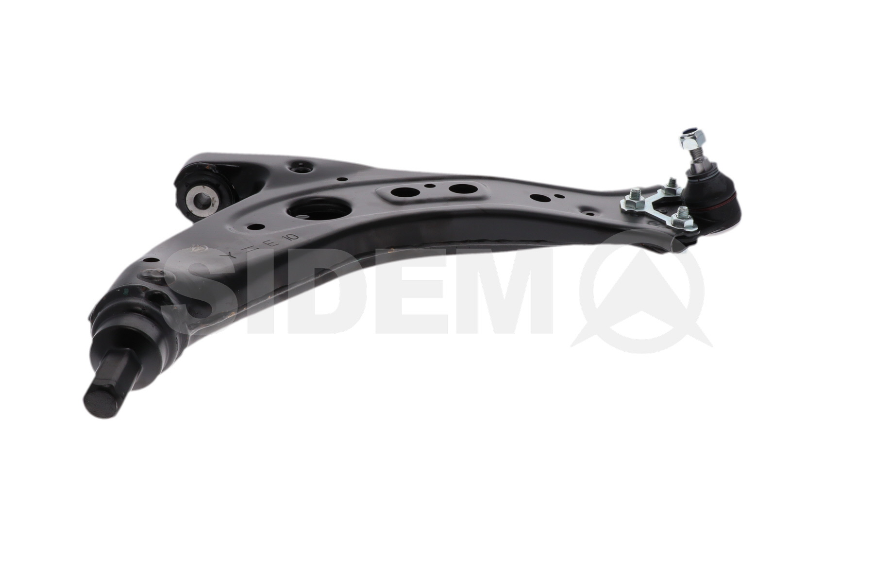SIDEM 57077 Suspension arm Front Axle Right, Control Arm, Sheet Steel, Cone Size: 14,8 mm, Push Rod