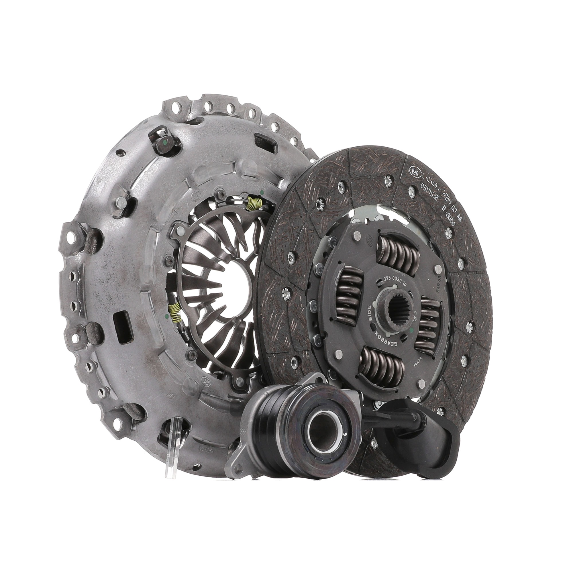 LuK LuK RepSet Pro with central slave cylinder, with automatic adjustment, 250mm Ø: 250mm Clutch replacement kit 625 3212 33 buy