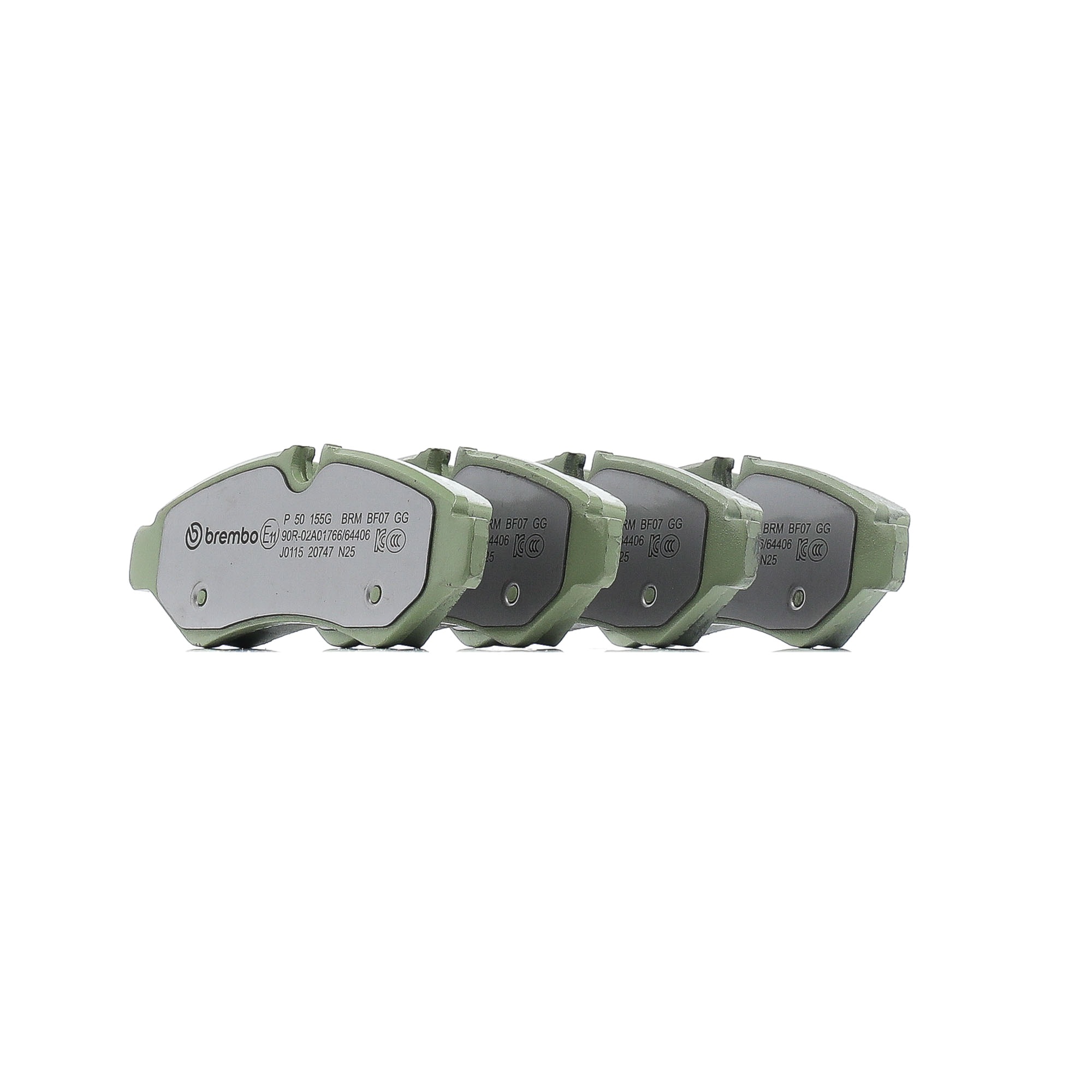 BREMBO P 50 155G Plăcuțe de frână ieftine în magazin
