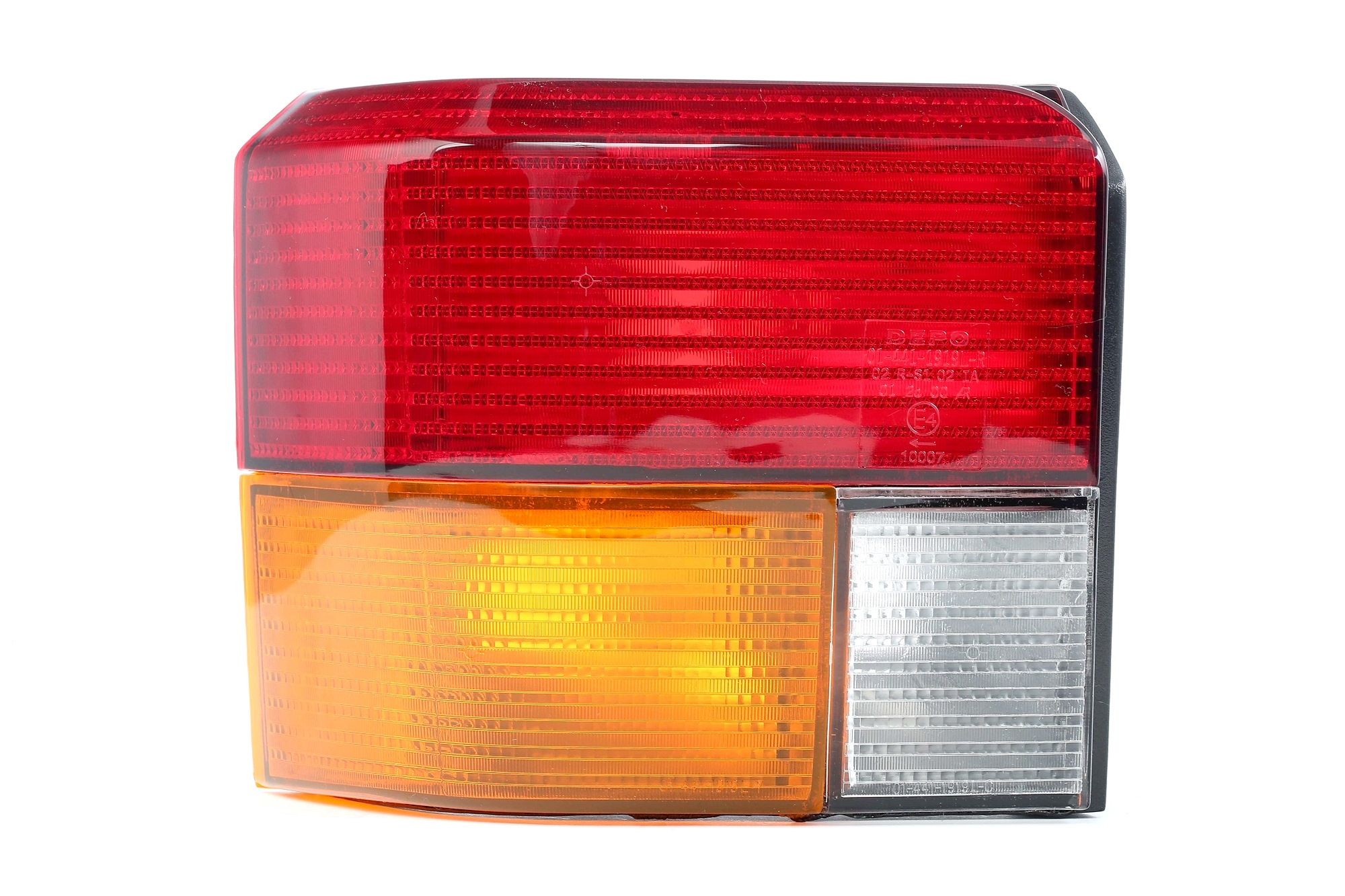 JOHNS 95 66 87-1 Rear light Left, red, without bulb holder