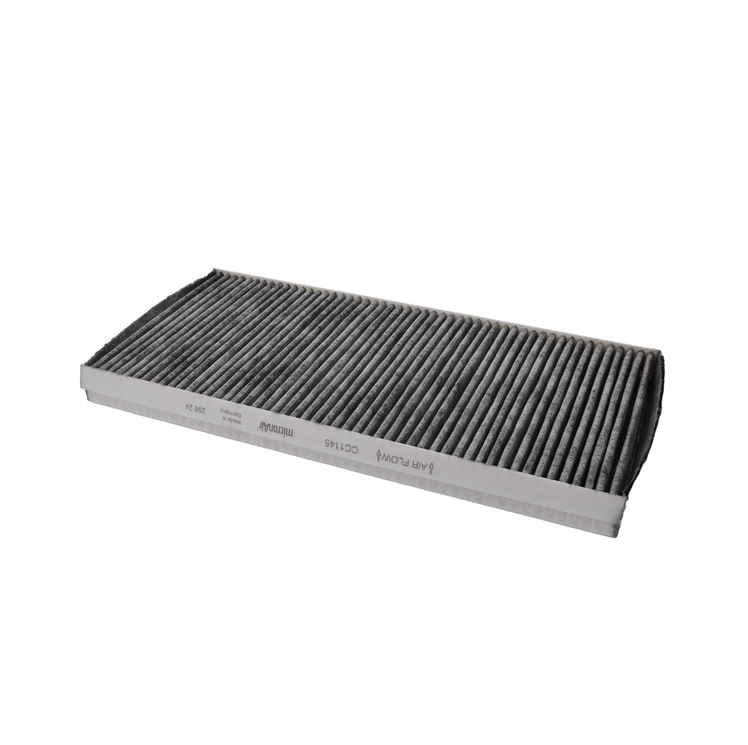 CORTECO 21653143 Kupéfilter aktivtkolfilter, 395 mm x 184 mm x 32 mm