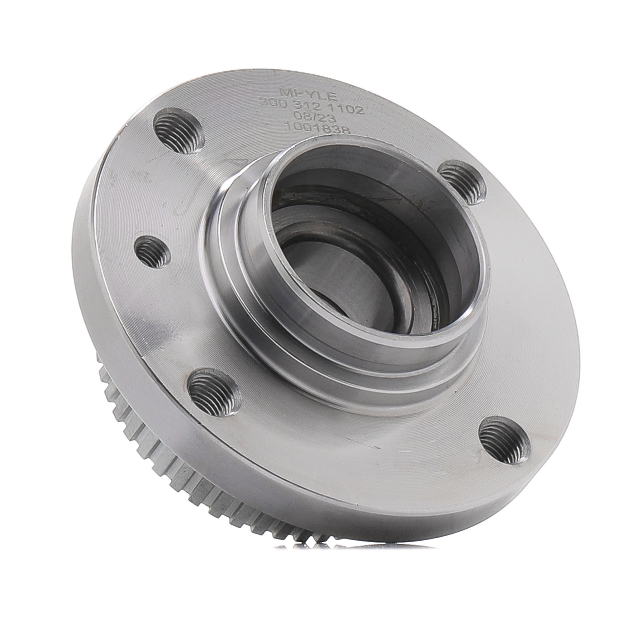 MEYLE 300 312 1102/S Radnabe 4x100, mit ABS-Sensorring, mit integriertem Radlager, mit Anbau-/Befestigungsmaterial, Vorderachse, ORIGINAL Quality