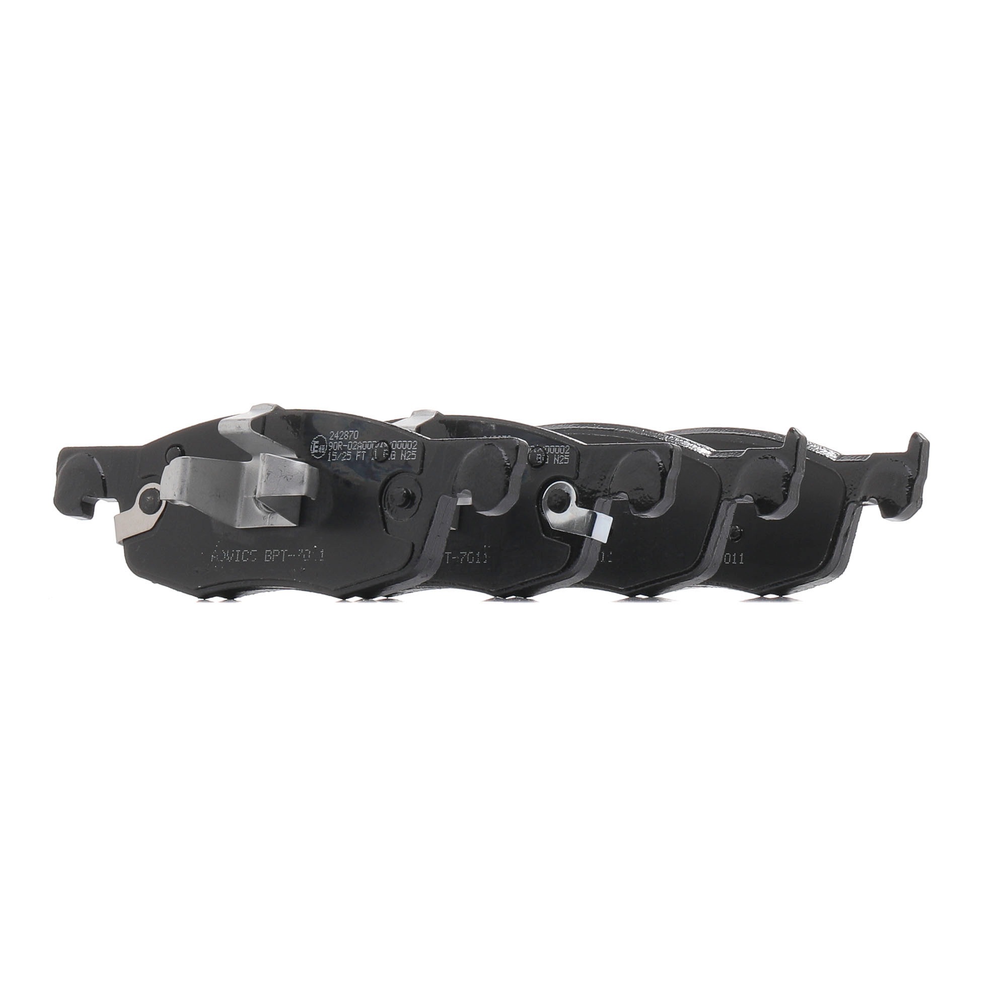 BPT-7011 Sada brzdových destiček, kotoučová brzda AISIN 04465 K0 000 MAZDA