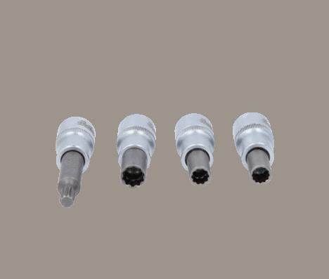 KS TOOLS Steckschlüsseleinsatz 515.0795 ISO 1174, DIN 3121, Chrom-Vanadium-Stahl
