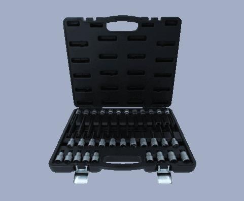 911.4520 KS TOOLS Maße Antriebsvierkant: 12,5 (1/2")mm (Zoll), Innenkeilprofil (Ribe CV) Kraft-Stecknuss 911.4520