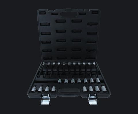 KS TOOLS Polygone intérieur, Acier chrome-vanadium, à tête carrée Kit de clés à douille 911.4540 acheter en ligne